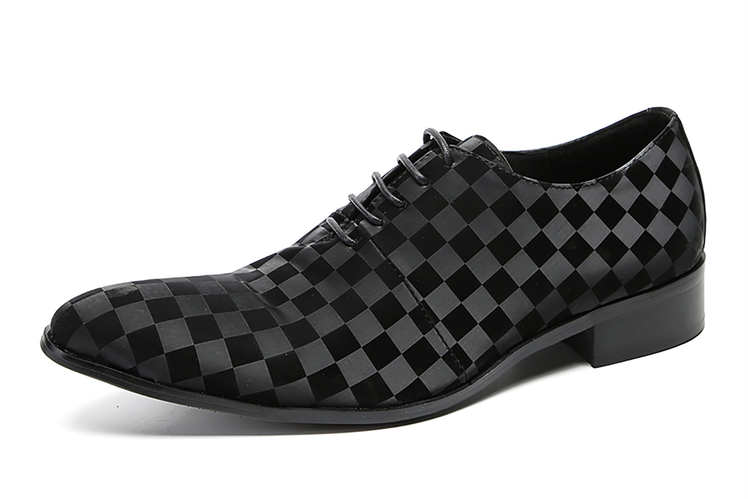 Vestido a cuadros para hombre Oxfords formales