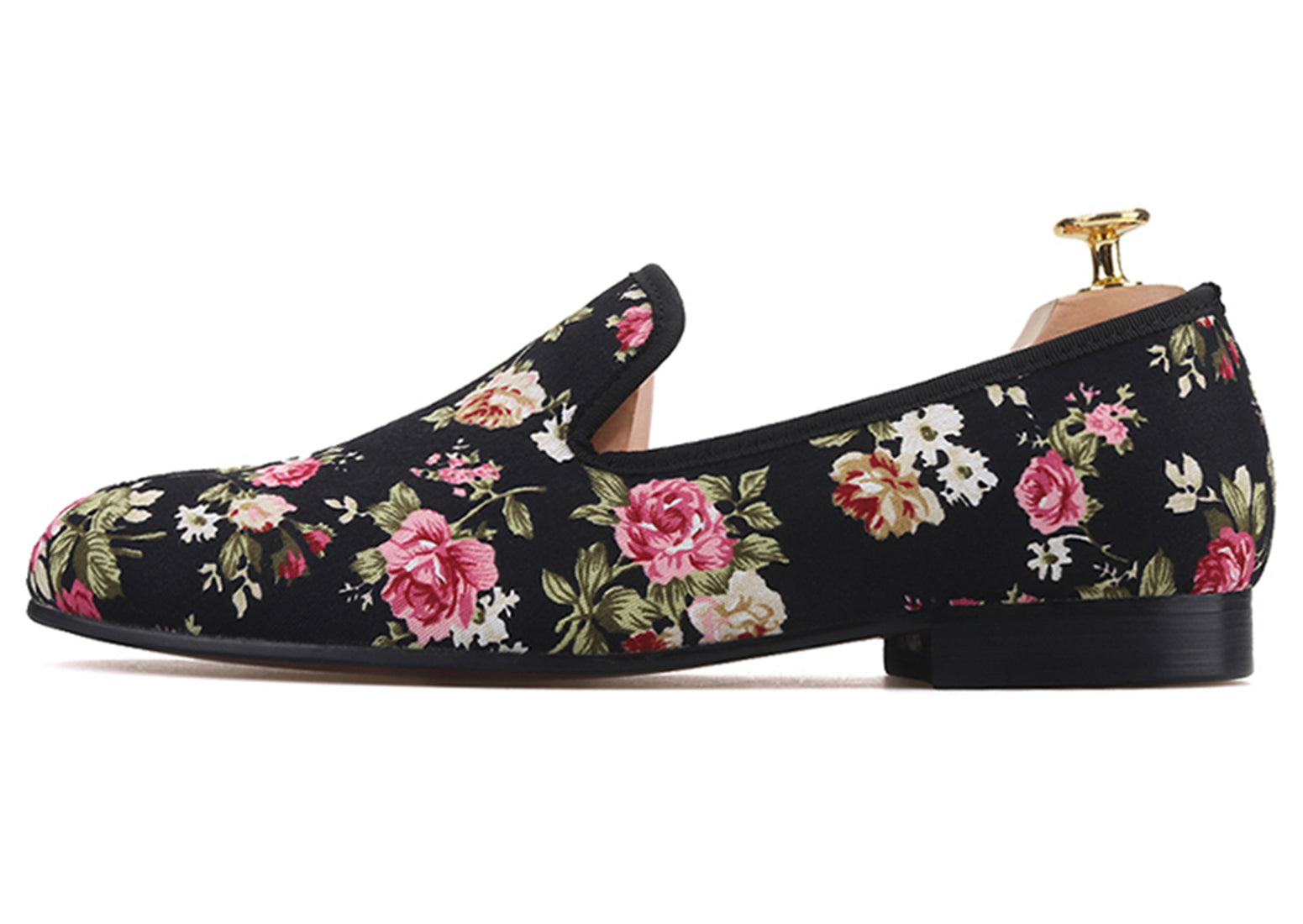 Men's Flowers Slip-Ons Prom Dress Loafers