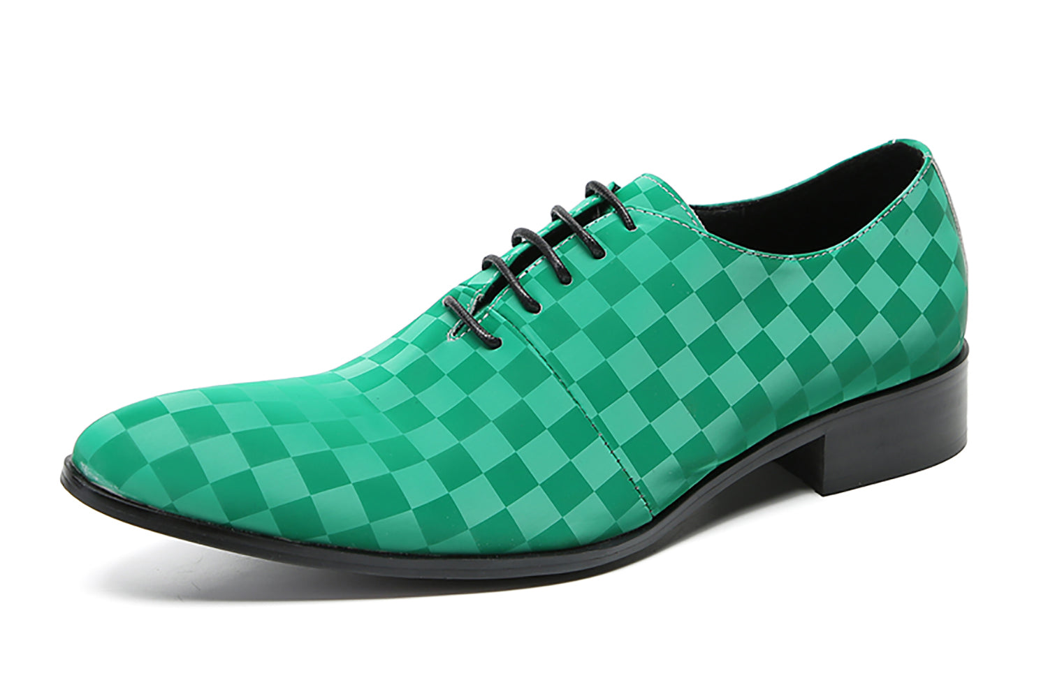 Vestido a cuadros para hombre Oxfords formales