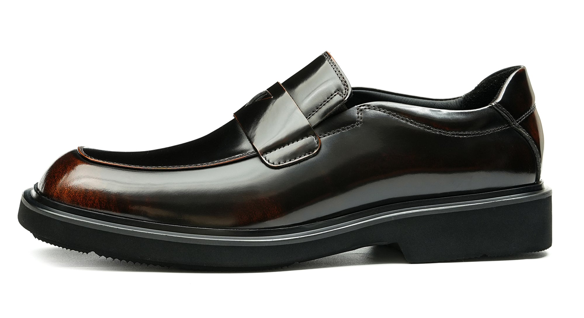 Mens Formal Dress Square Toe Penny Loafers