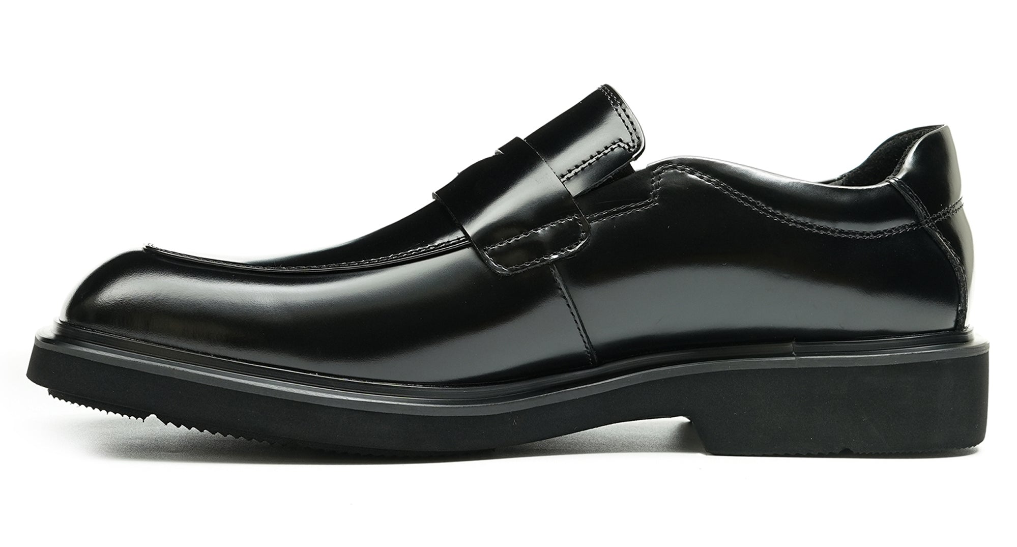 Mens Formal Dress Square Toe Penny Loafers