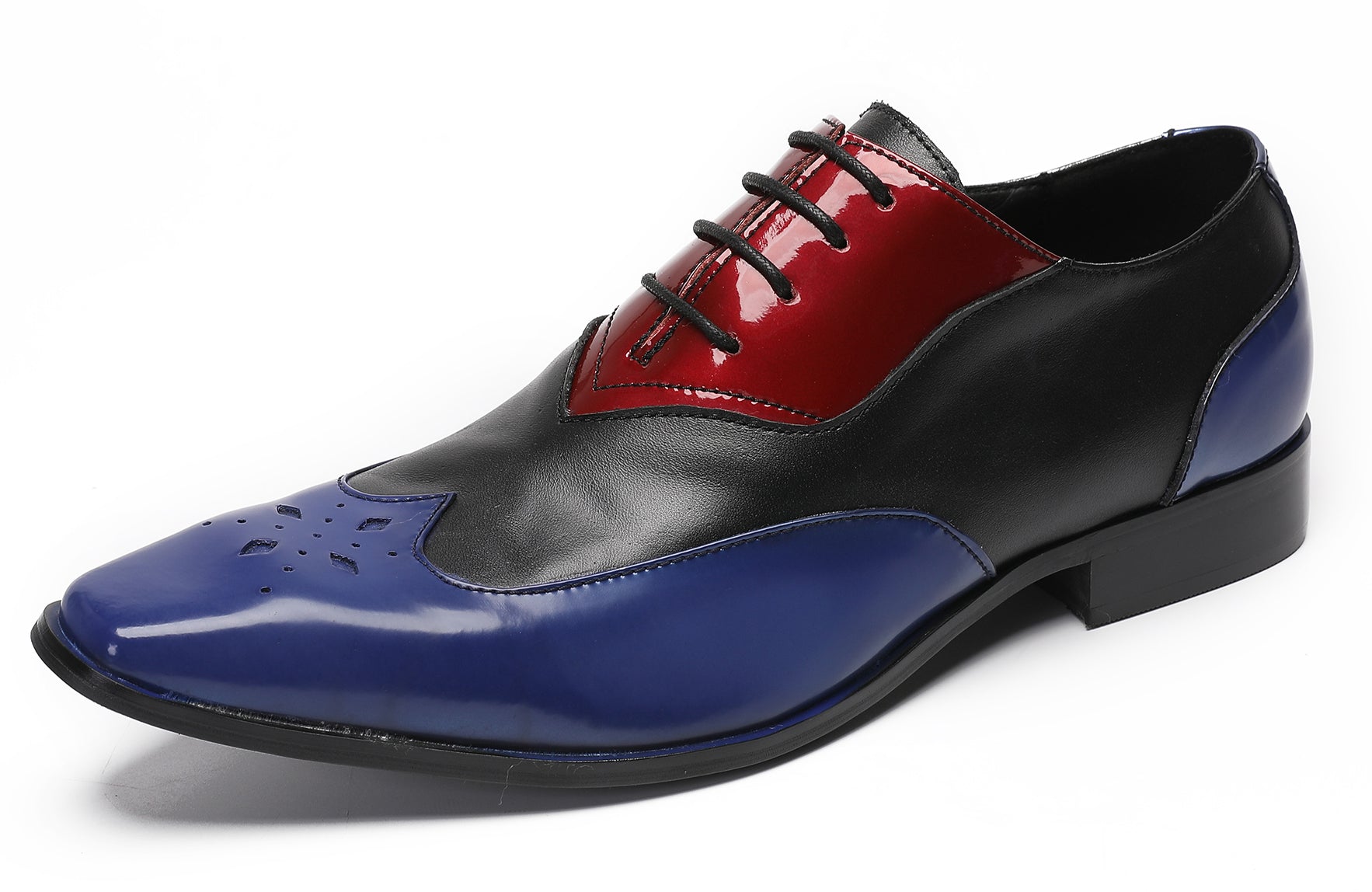 Mens Three Tone Halloween Casual Oxfords