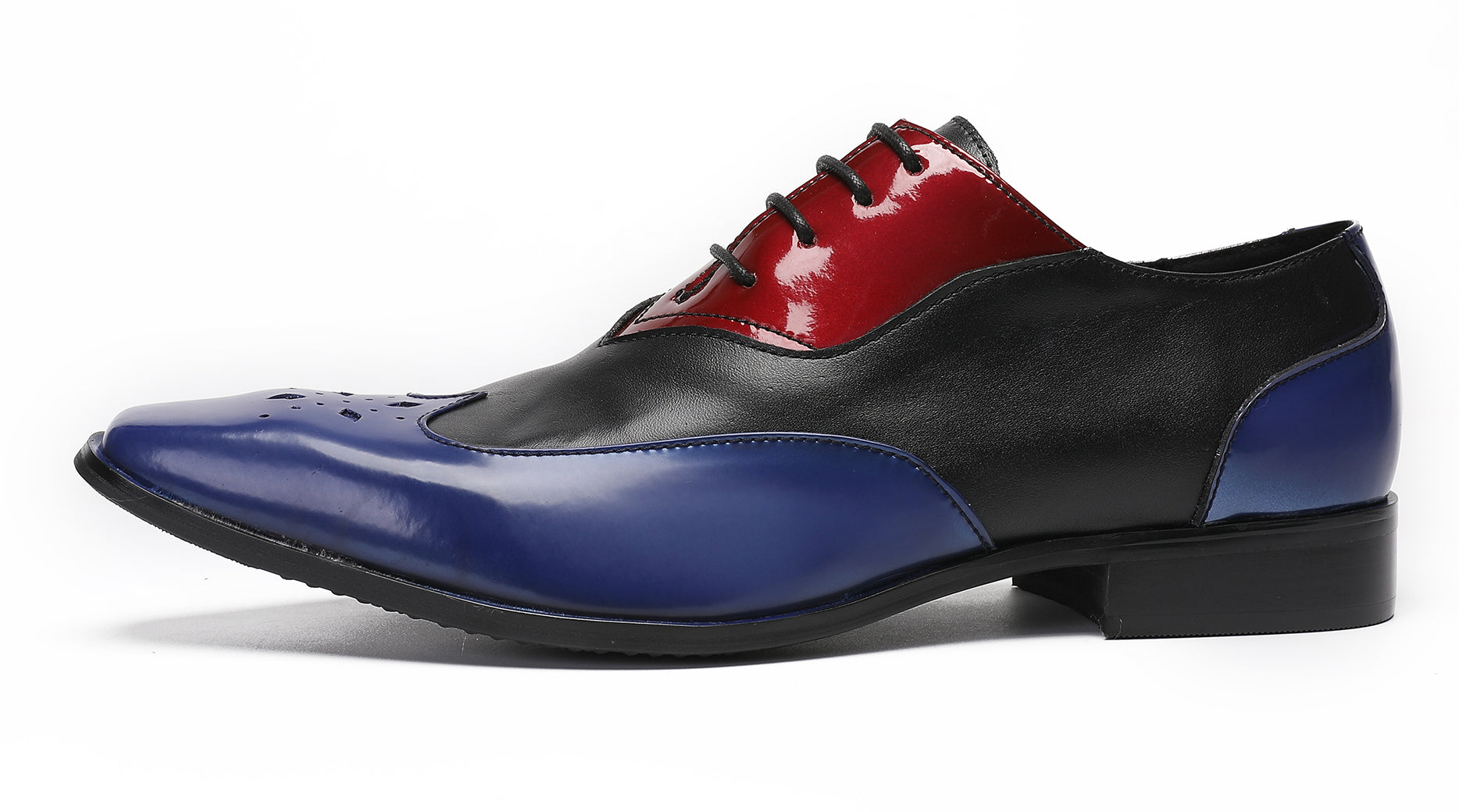 Mens Three Tone Halloween Casual Oxfords