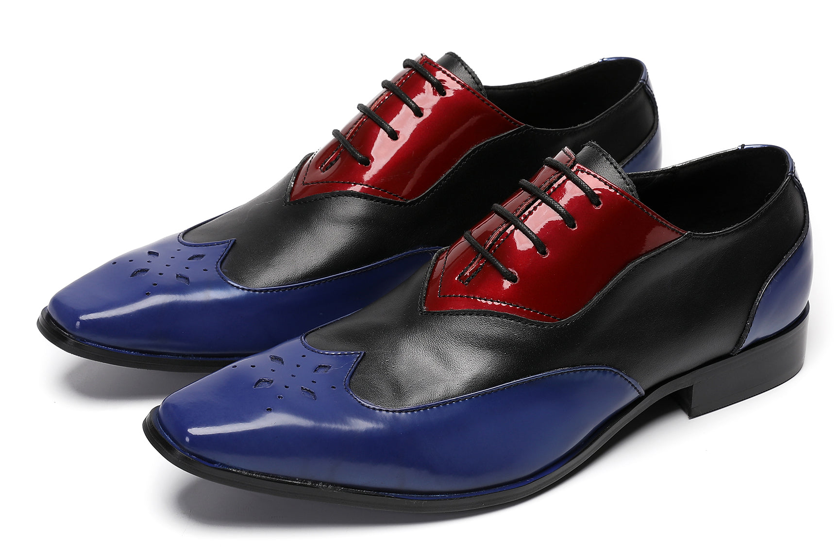 Mens Three Tone Halloween Casual Oxfords