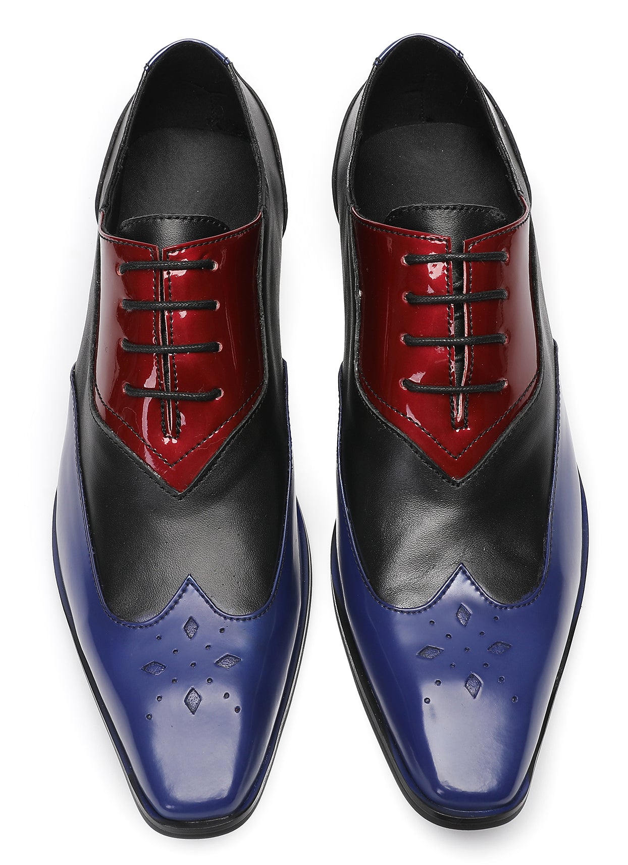 Mens Three Tone Halloween Casual Oxfords