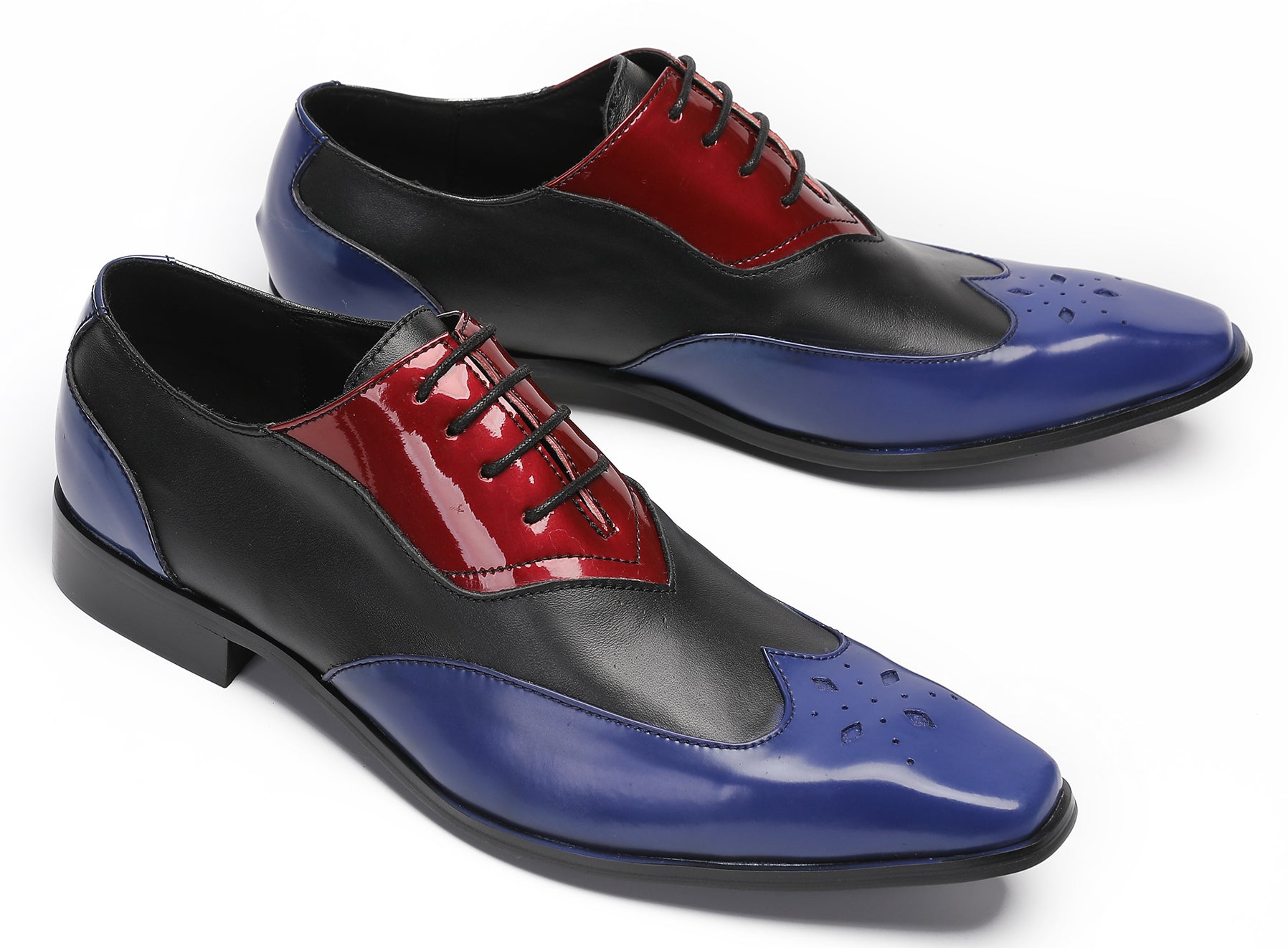 Mens Three Tone Halloween Casual Oxfords