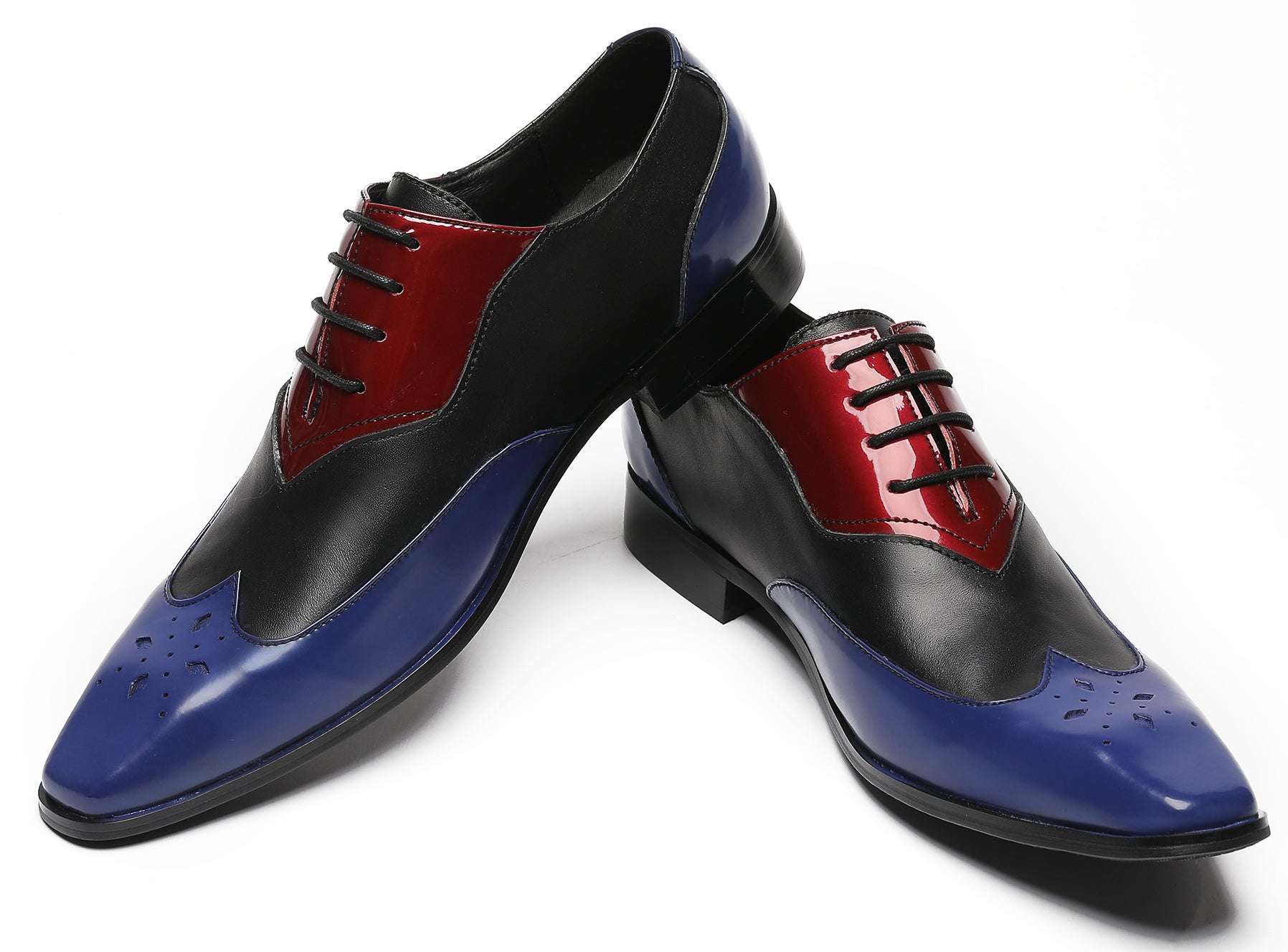 Mens Three Tone Halloween Casual Oxfords