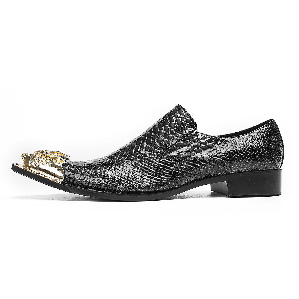 Men's Casual Metal-Tip Toe Penny Loafers