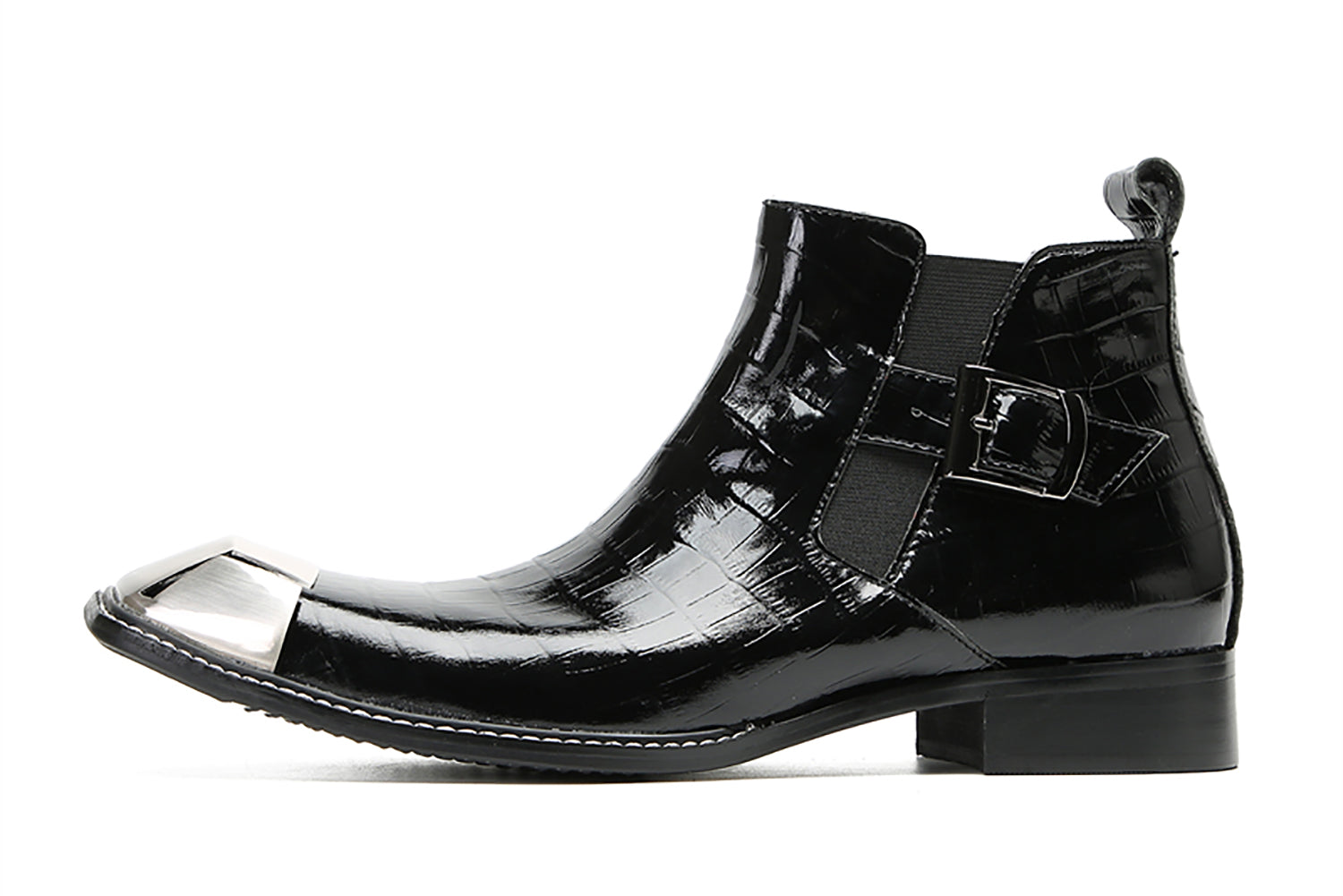 Botas occidentales Chelsea informales para hombre