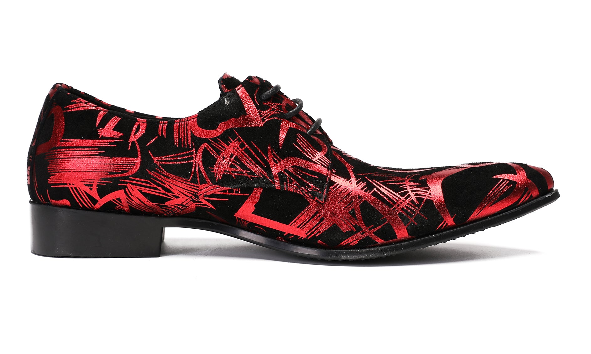Men's Oxfords Red Dress Casual Prom Wedding Shoes
