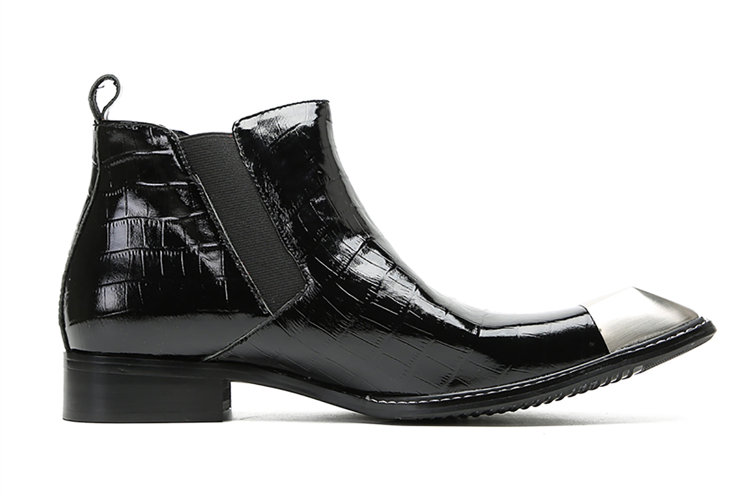 Botas occidentales Chelsea informales para hombre