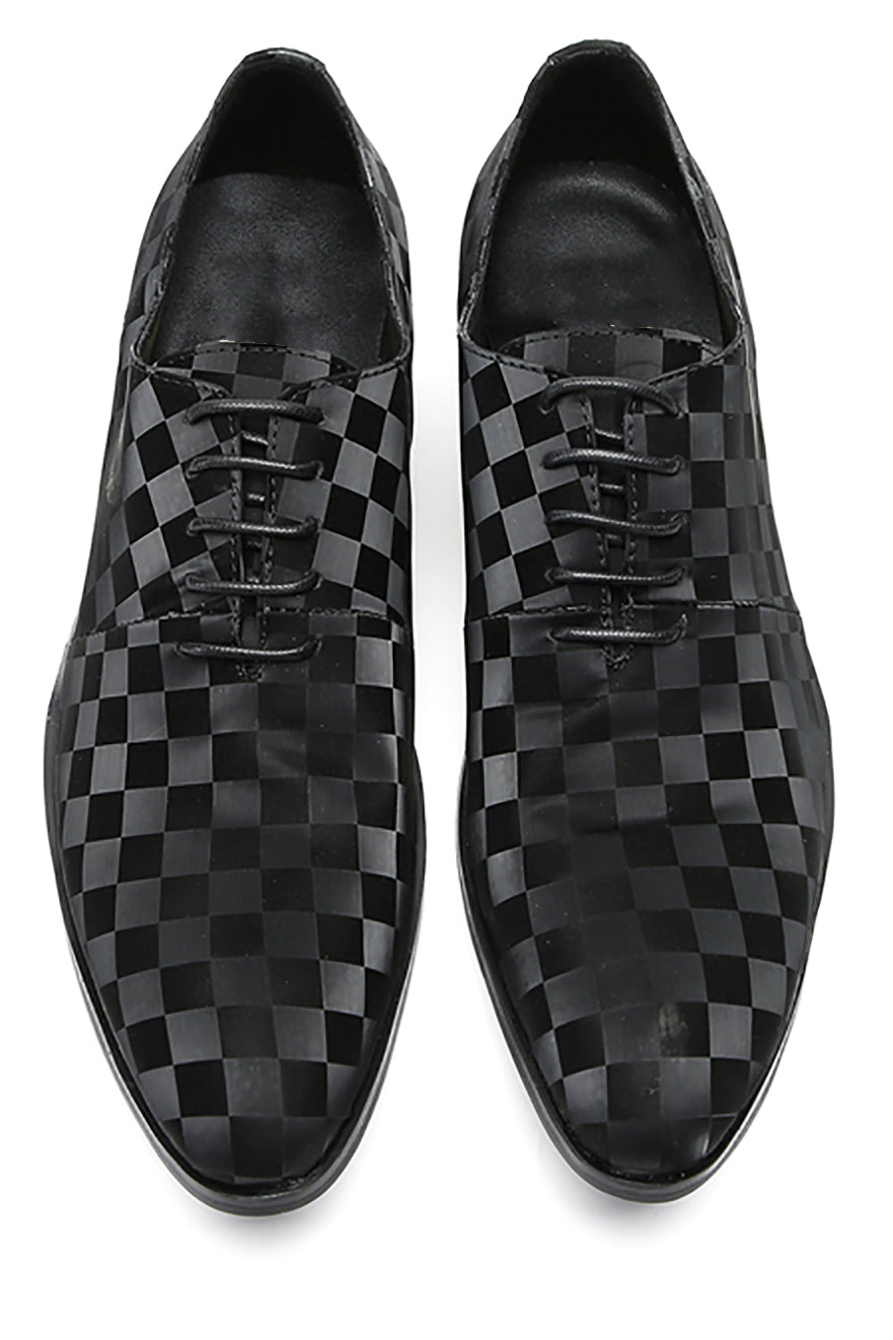 Vestido a cuadros para hombre Oxfords formales