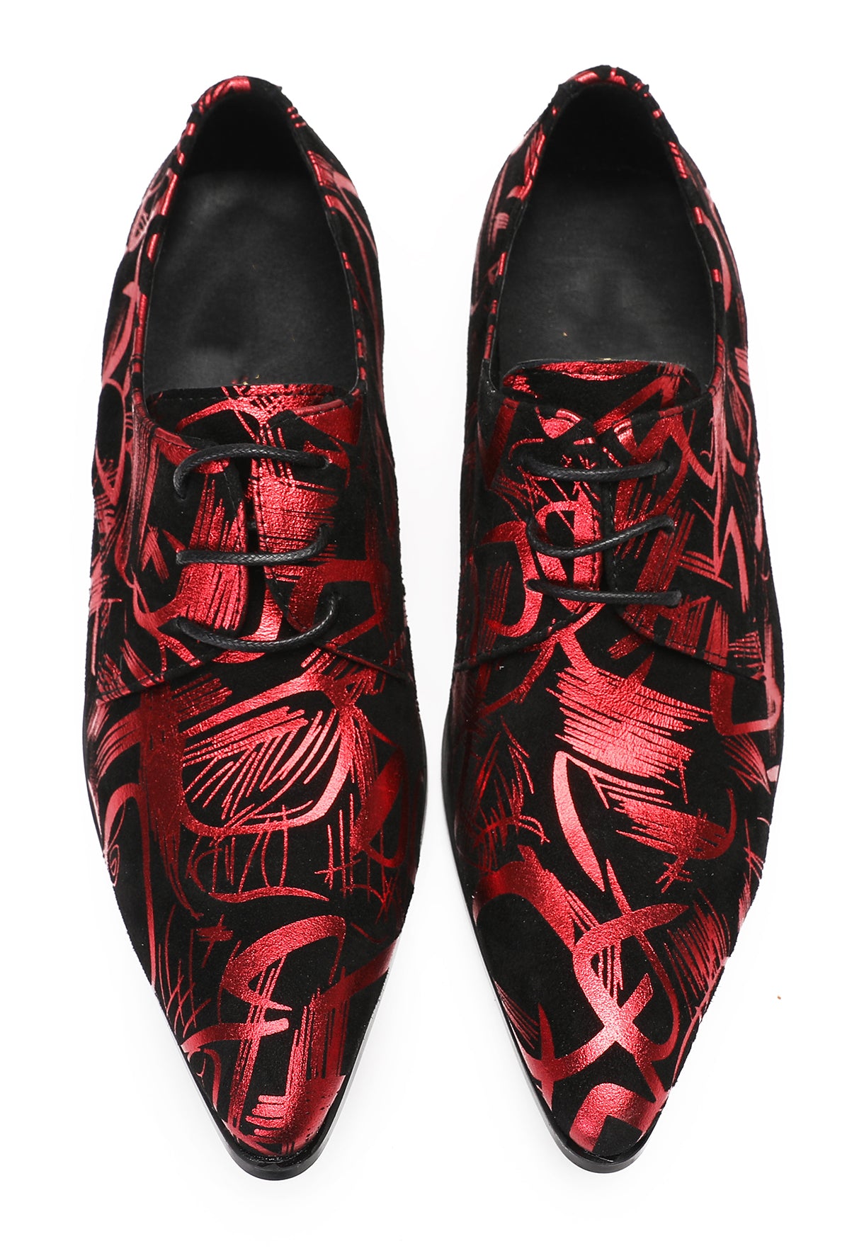Men's Oxfords Red Dress Casual Prom Wedding Shoes