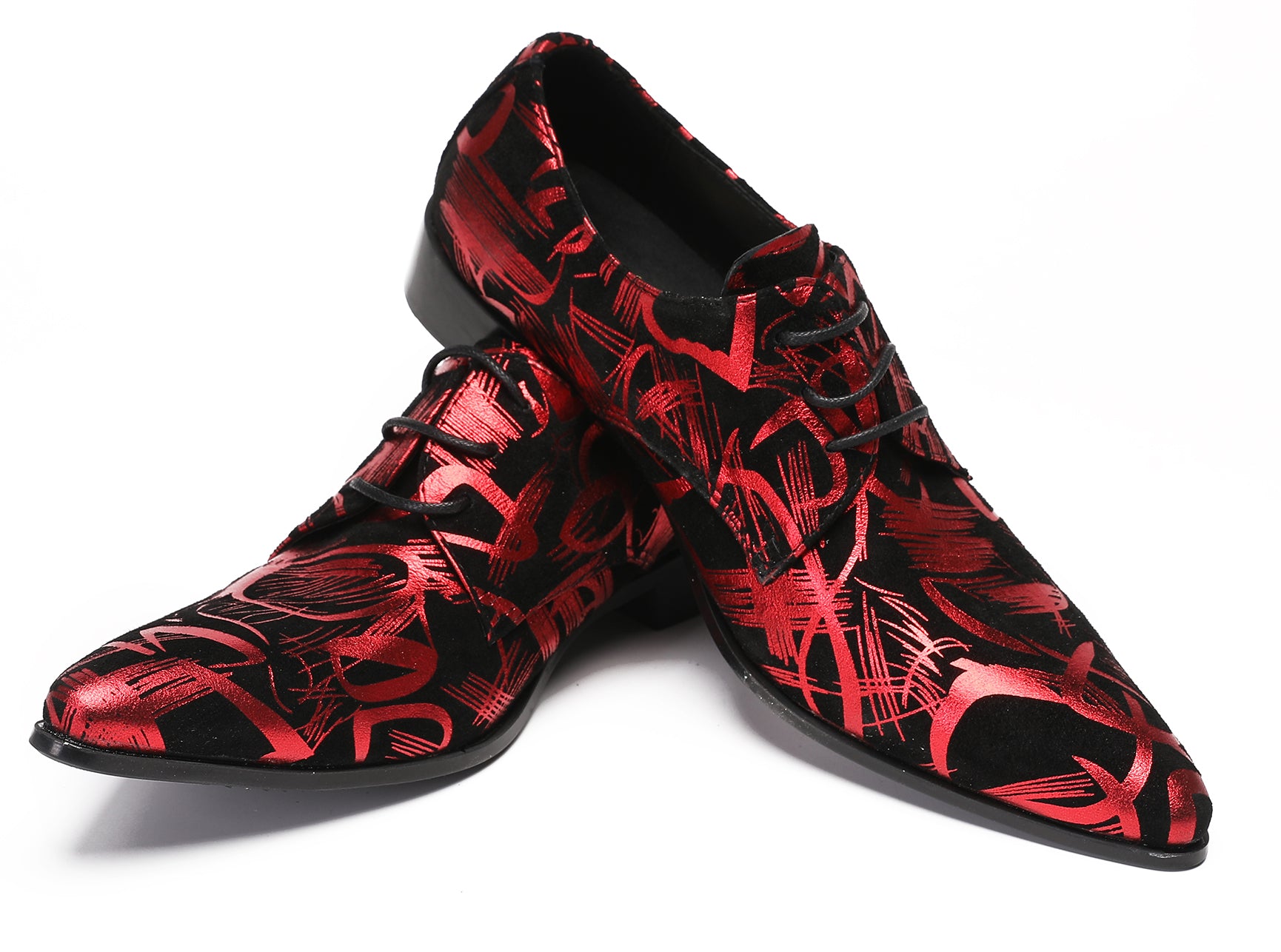 Men's Oxfords Red Dress Casual Prom Wedding Shoes