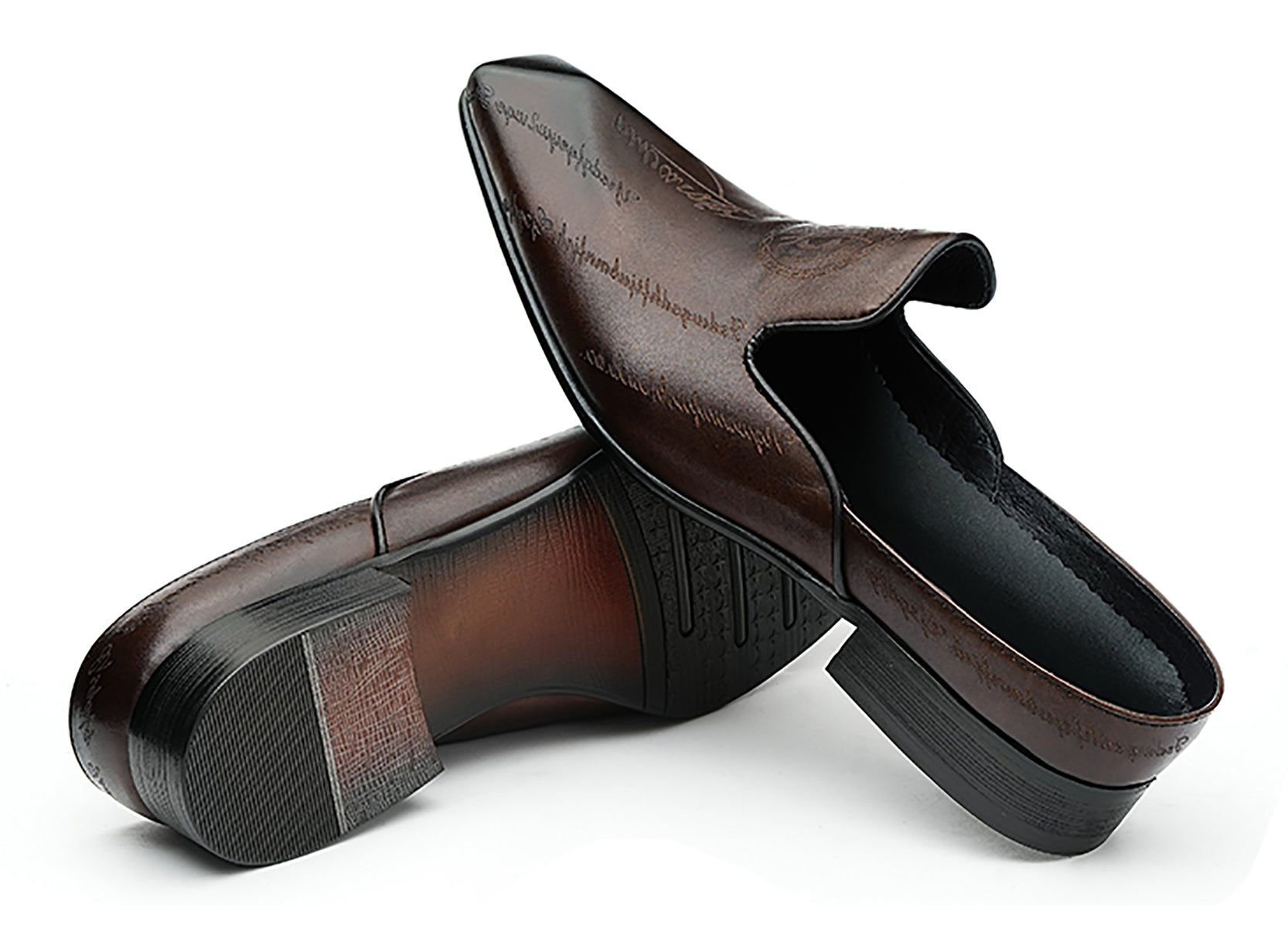 Zapatos tipo pantuflas Brogues Dazling Mules para hombre