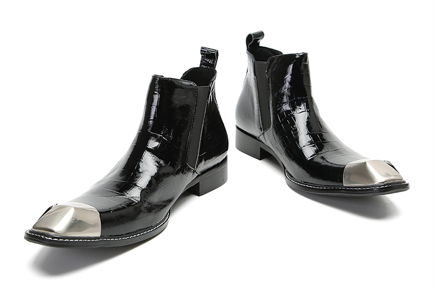 Botas occidentales Chelsea informales para hombre