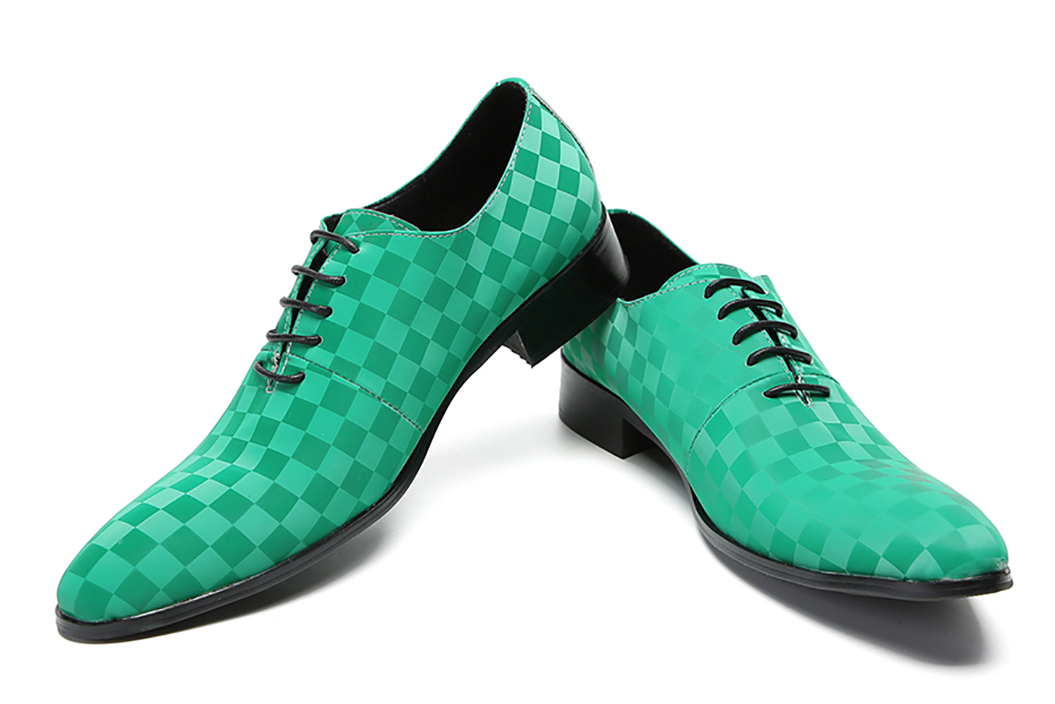 Vestido a cuadros para hombre Oxfords formales