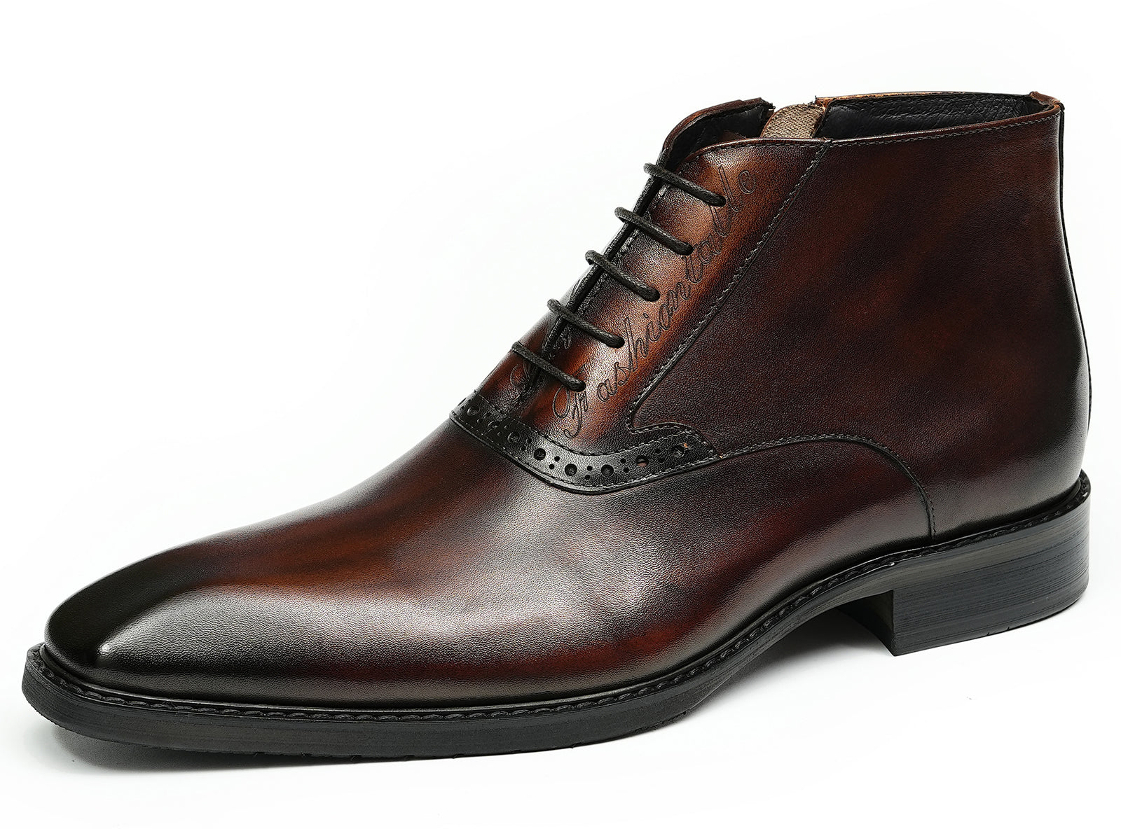 Men's Handmade Formal Brogues Oxfords Boots