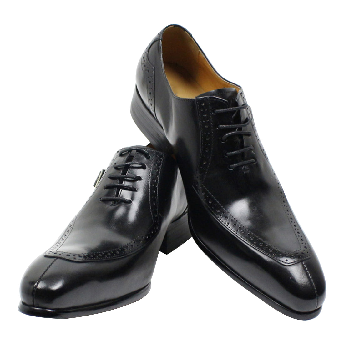 Men's Dress Formal Buckle Longwing Brogues Oxfords