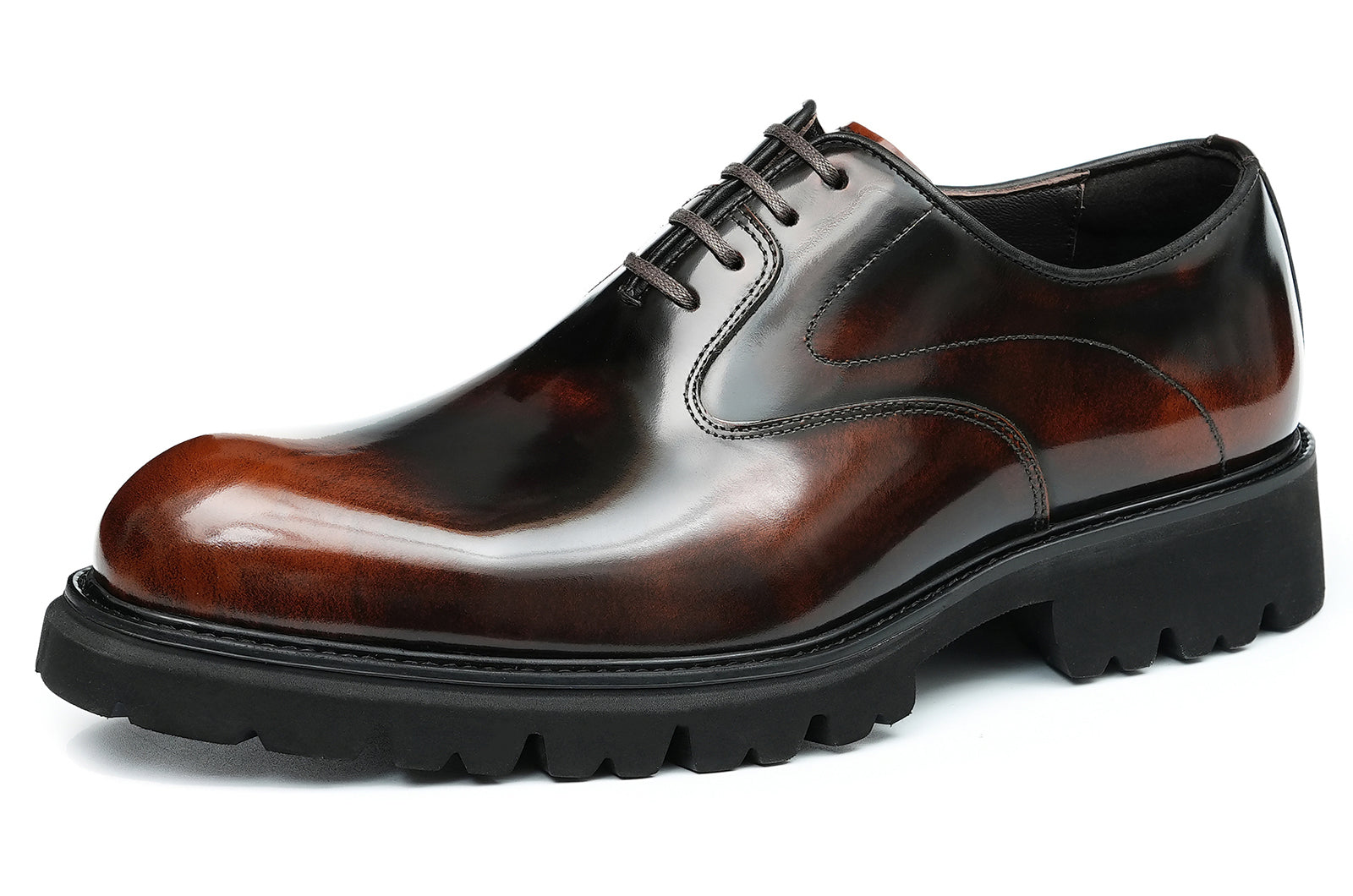 Men's Handmade Dress Pionted Toe Oxfords