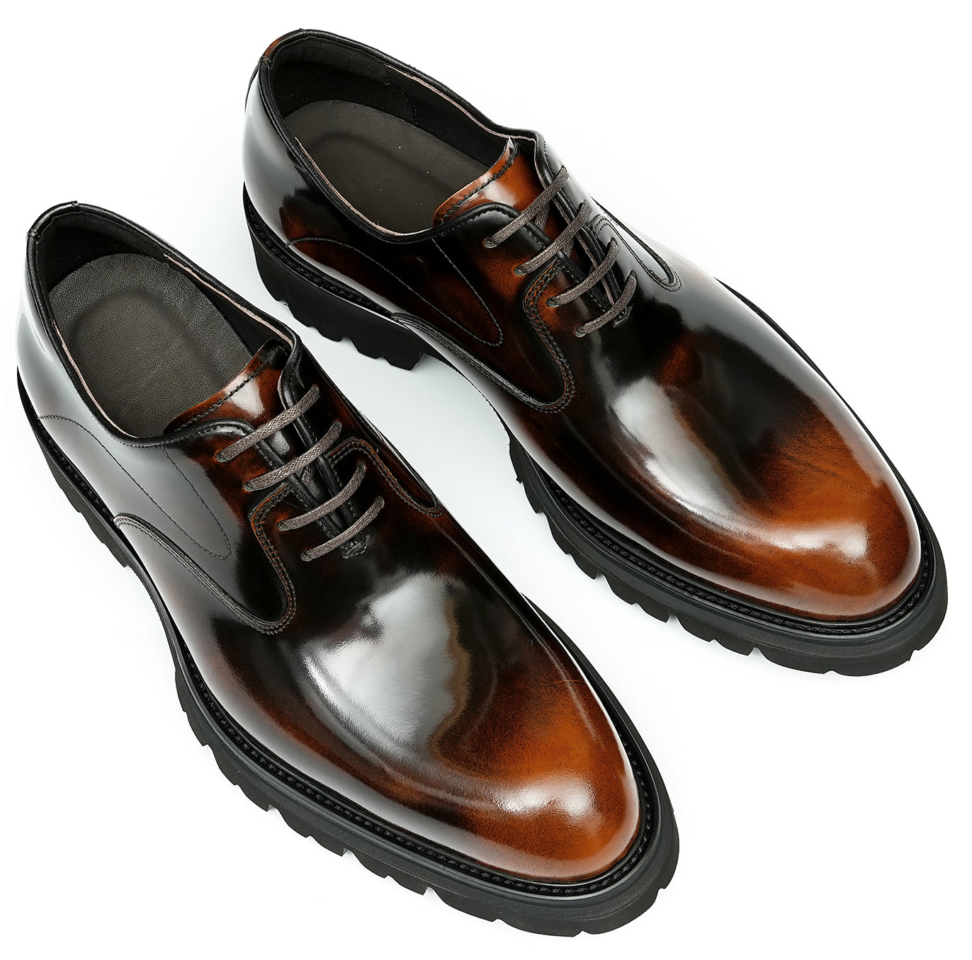 Men's Handmade Dress Pionted Toe Oxfords