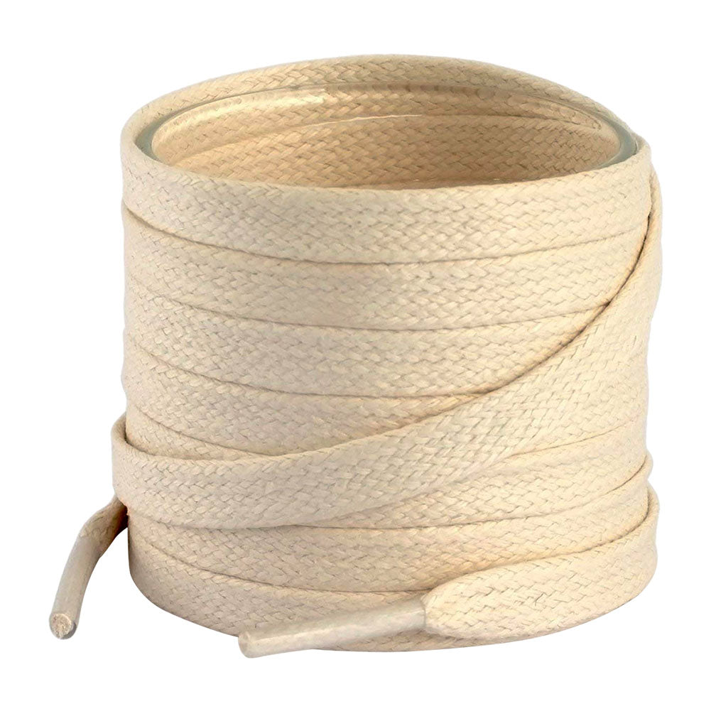 Cordones planos encerados - Paquete de 1 par YX-09