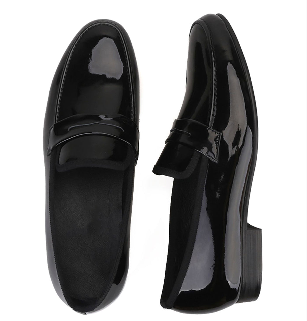 Men's Penny Loafers Dress Leather Shoes