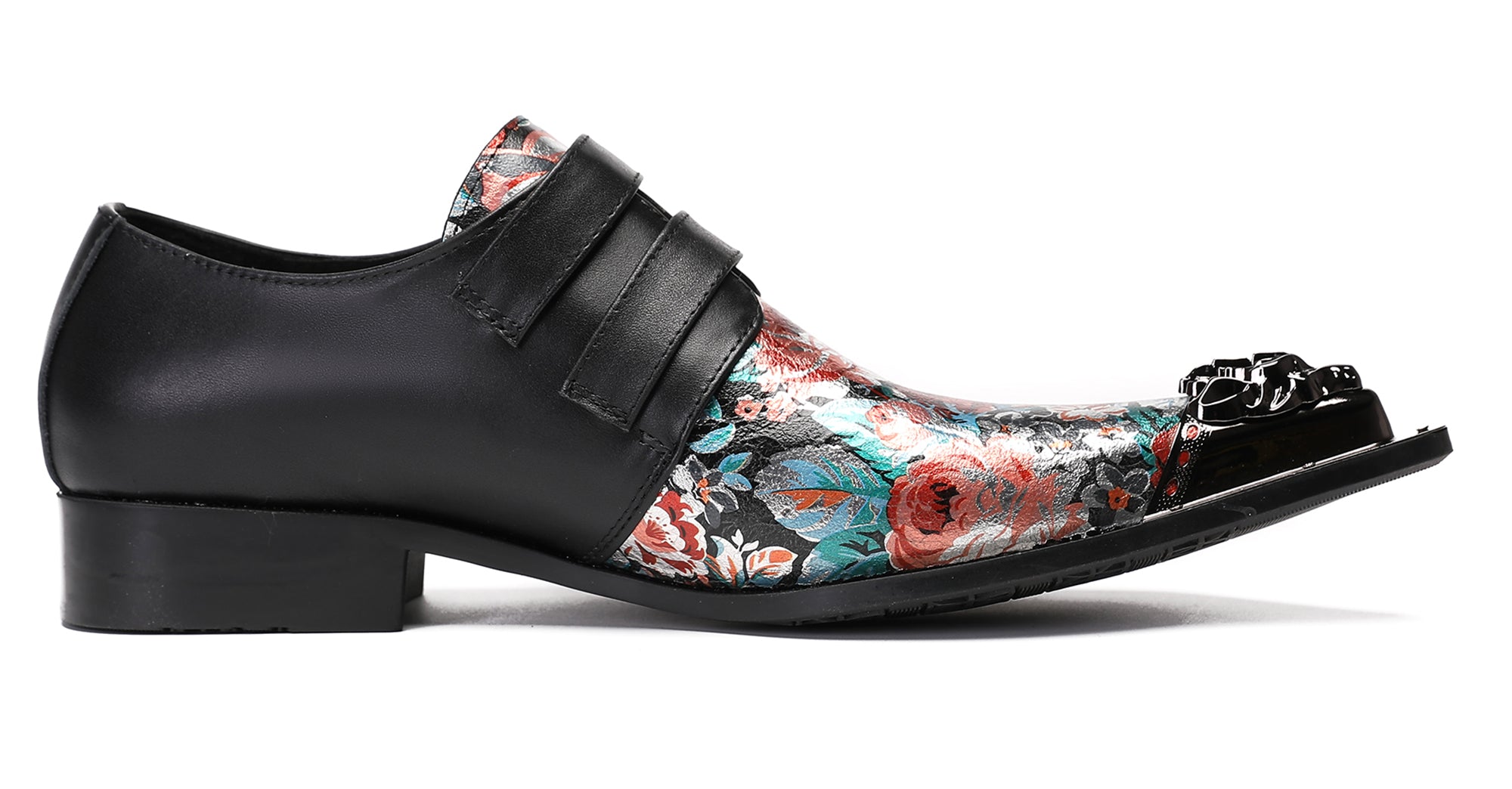 Mens Casual Dress Two Tone Western Loafers