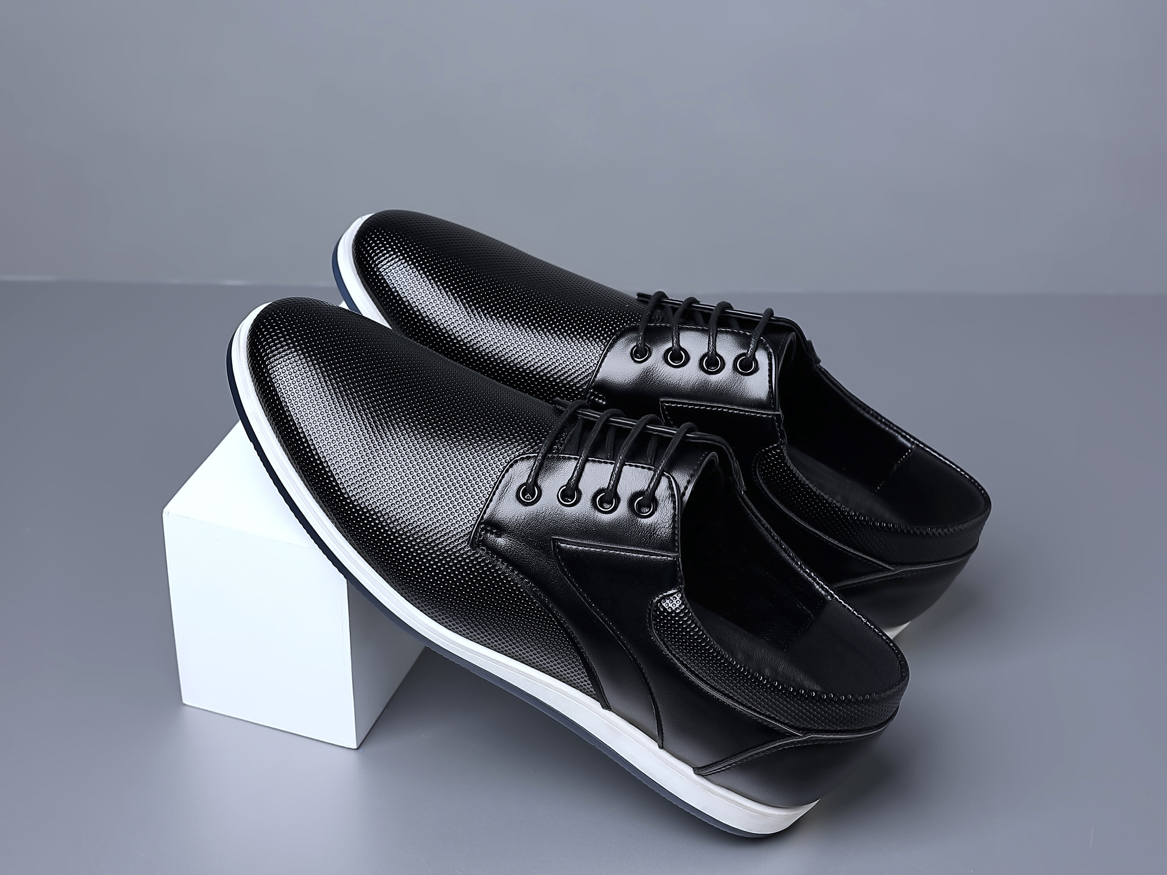 Men's Leather Low Top Oxfords