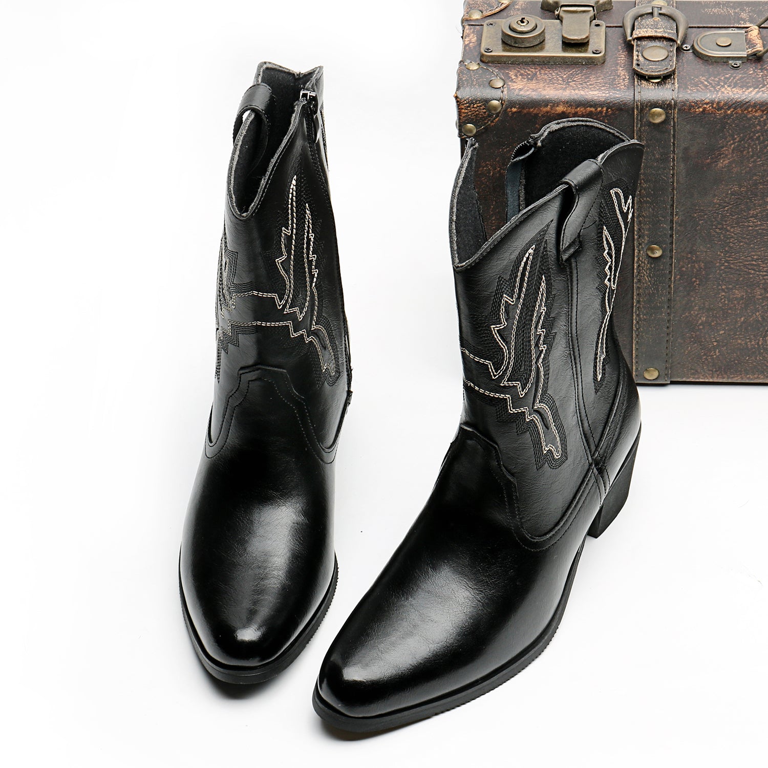 High Heel Cowboy Boots for Men