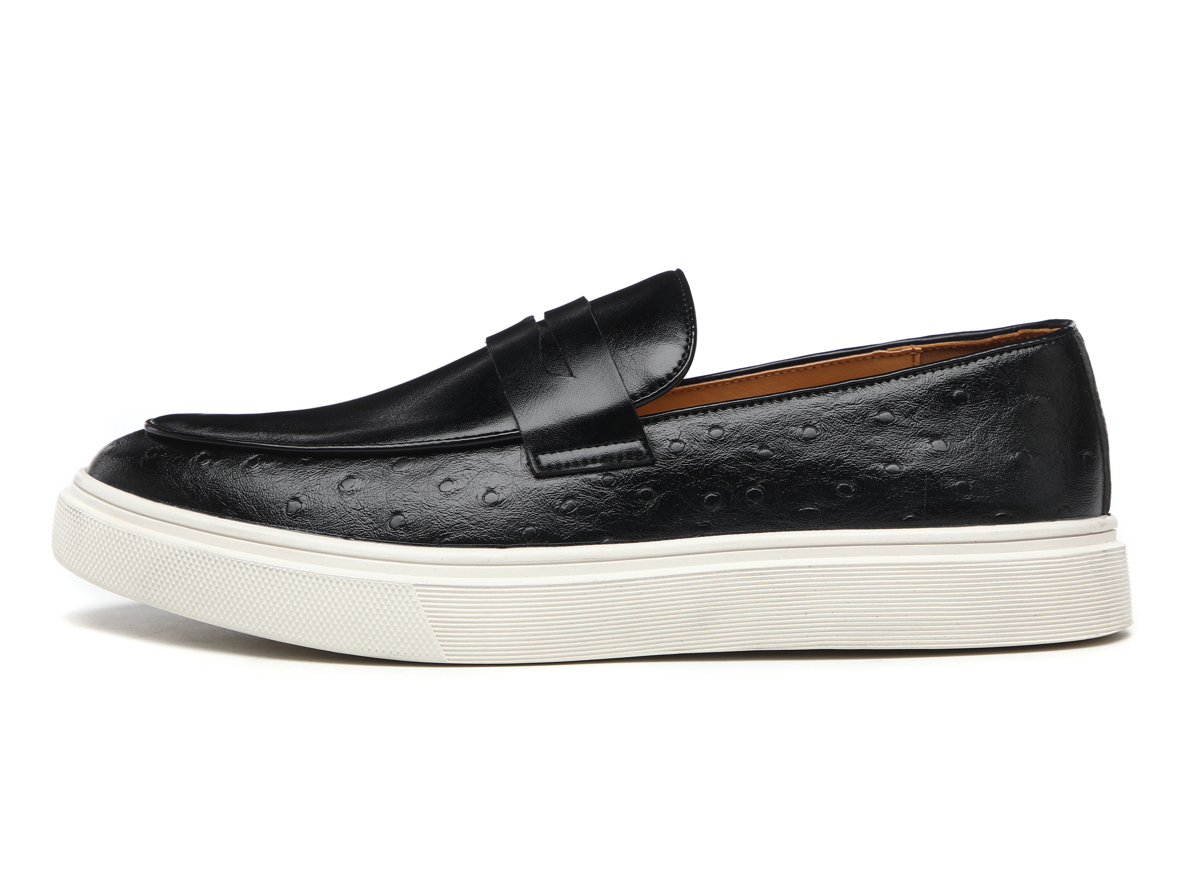 Men's Chunky Sole Penny Loafers