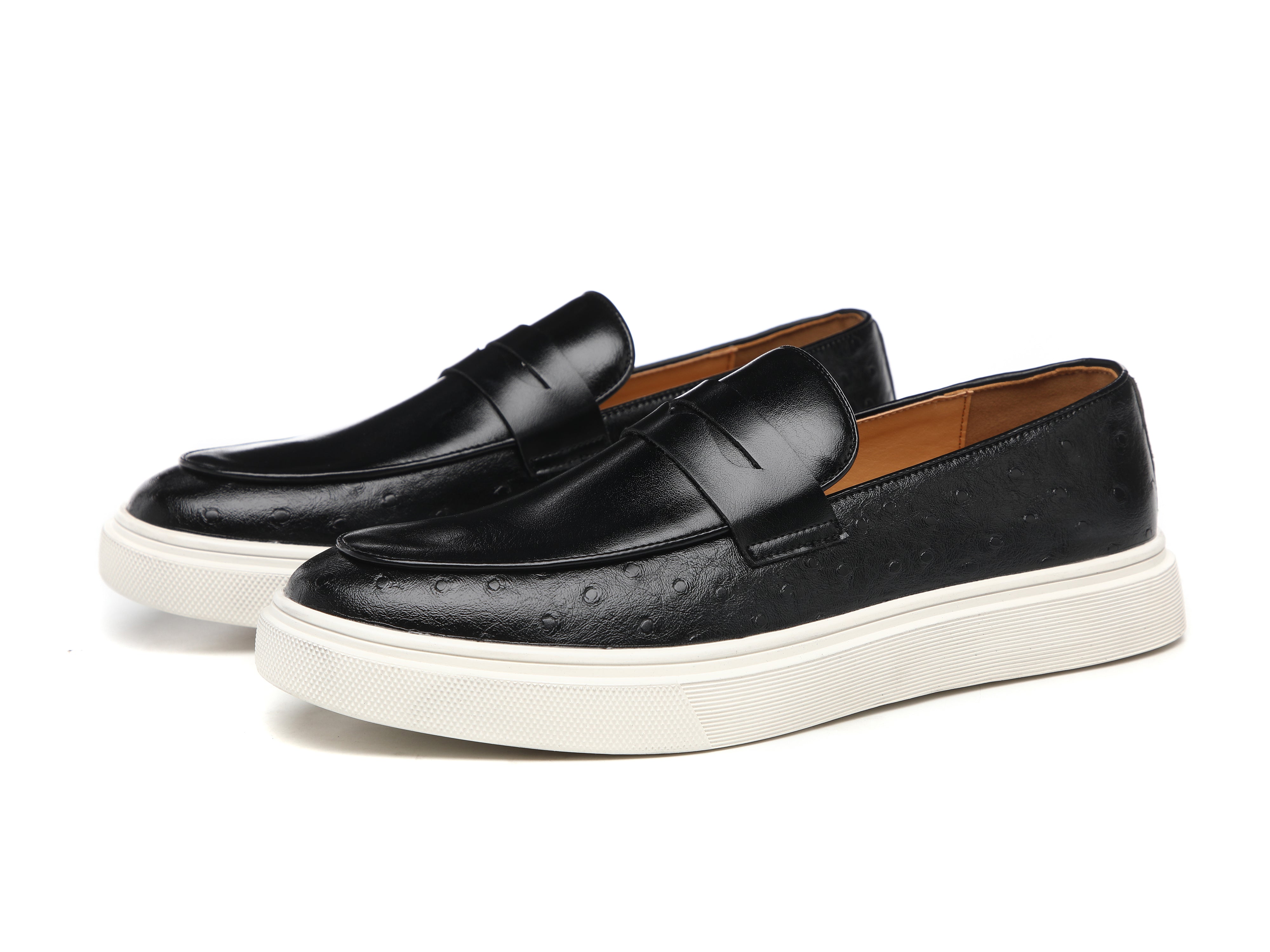 Men's Chunky Sole Penny Loafers