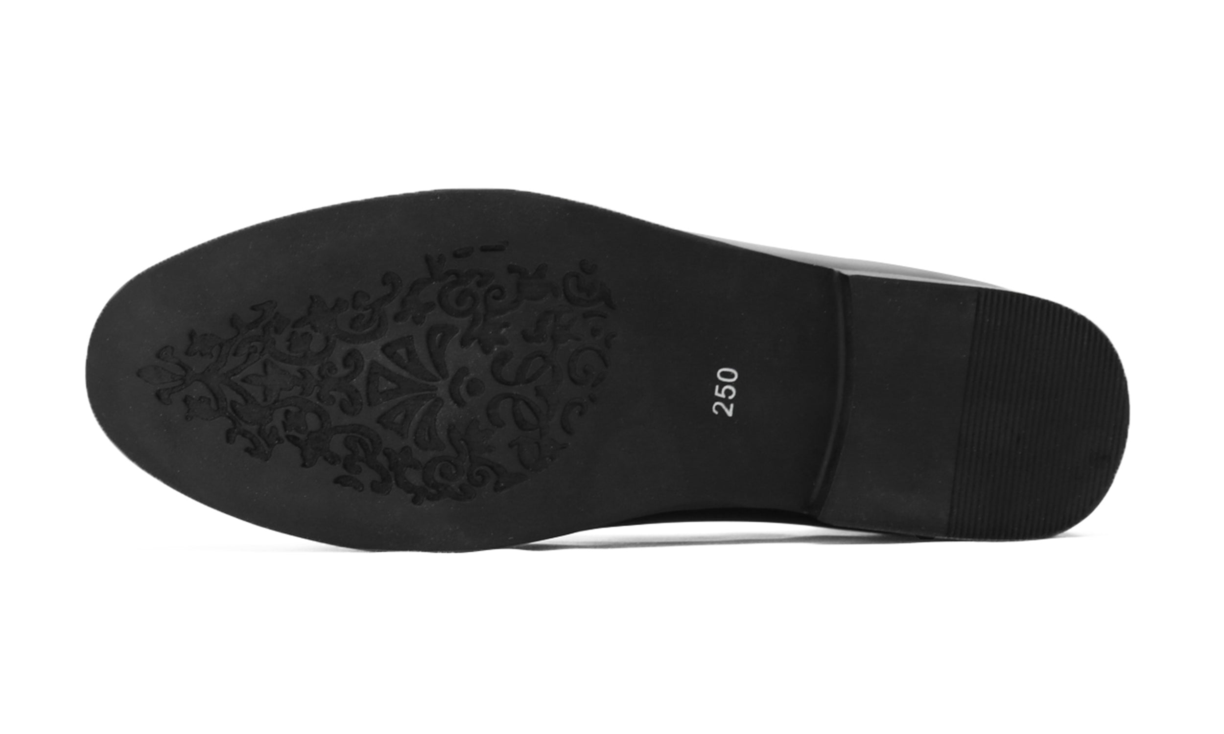 Mocasines con lazo de cocodrilo para hombre negro