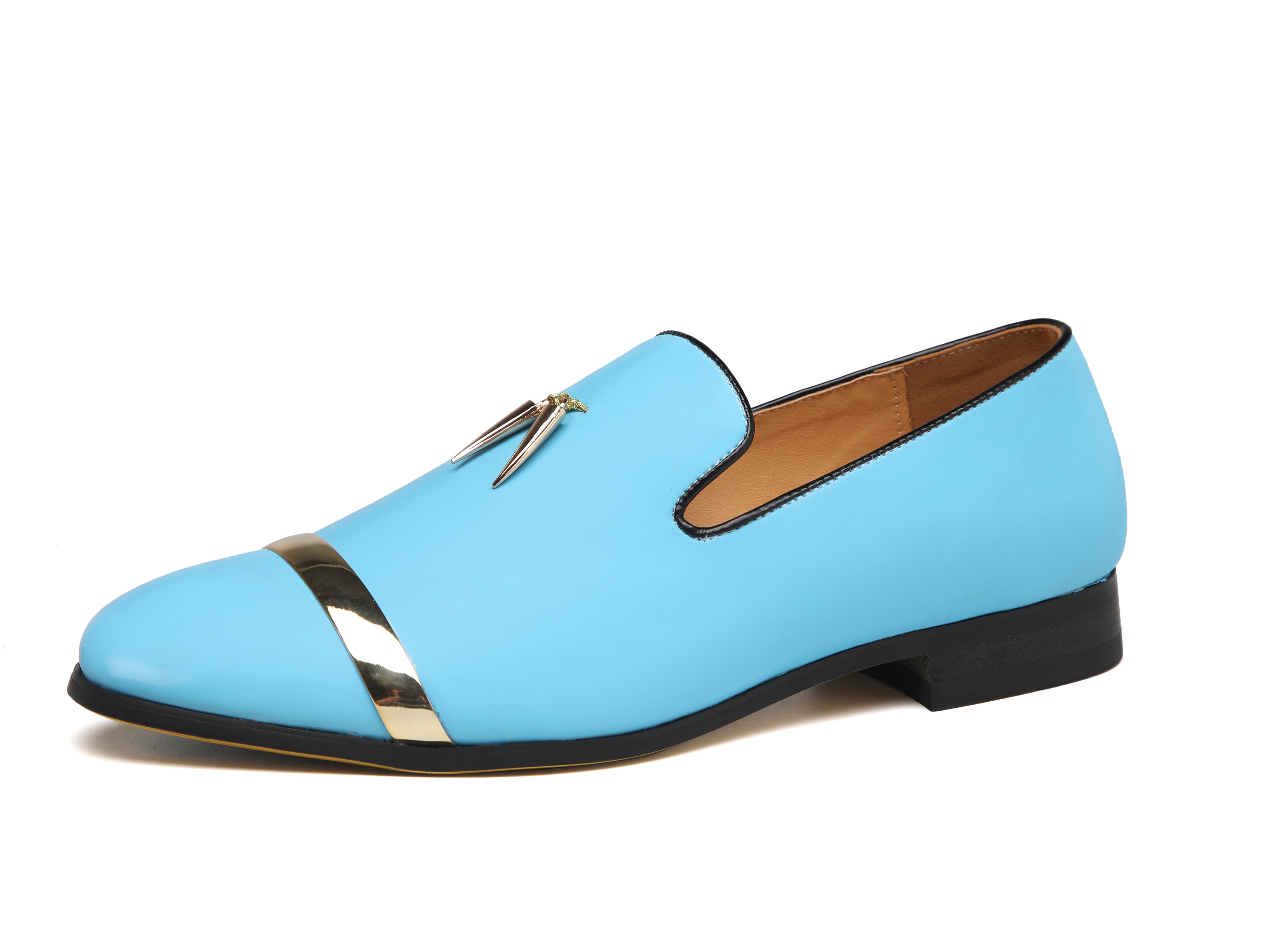 Santimon Men's Slip On Loafers Dress Fashion Wedding Luxury Party Prom