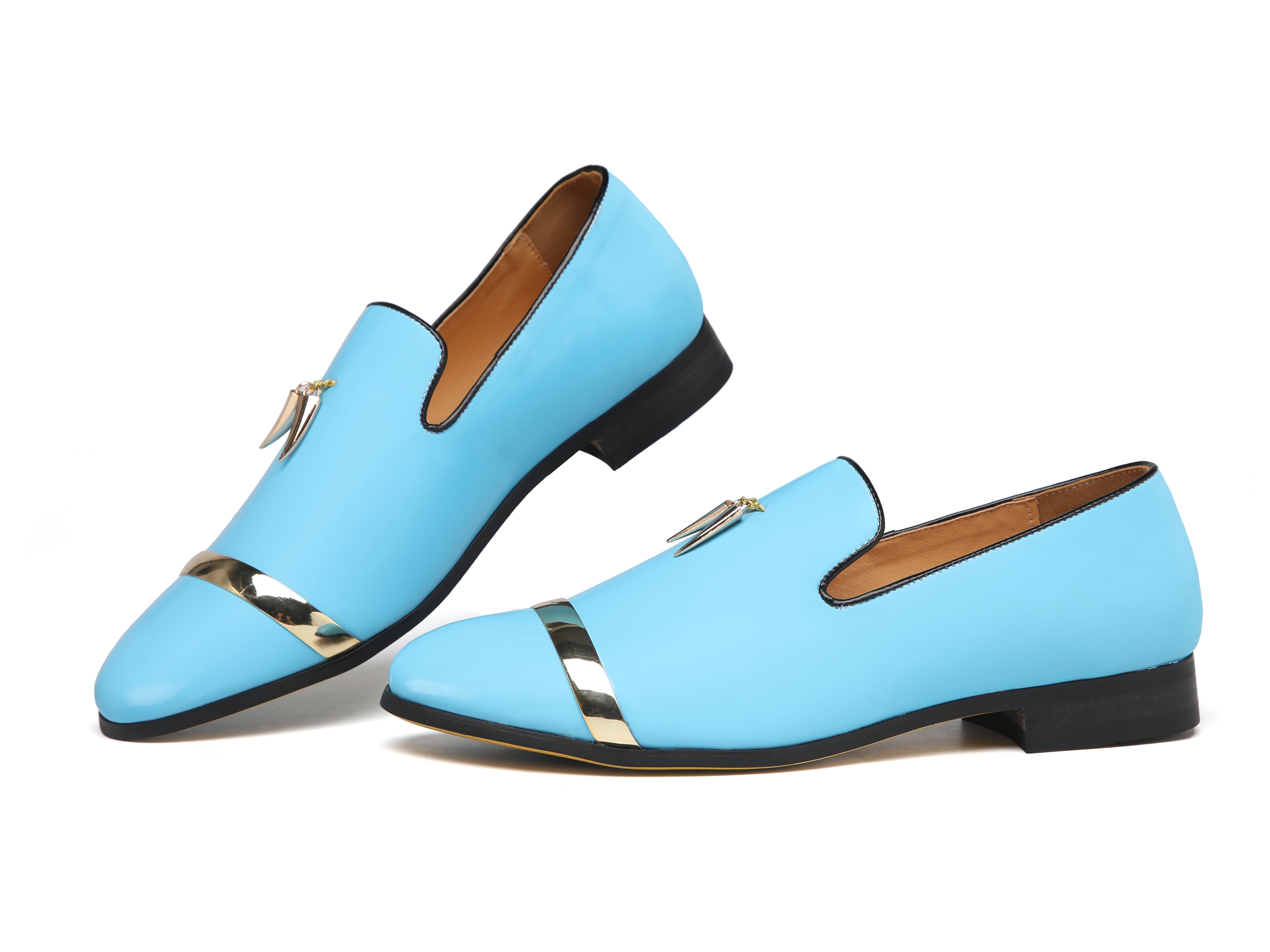 Santimon Men's Slip On Loafers Dress Fashion Wedding Luxury Party Prom