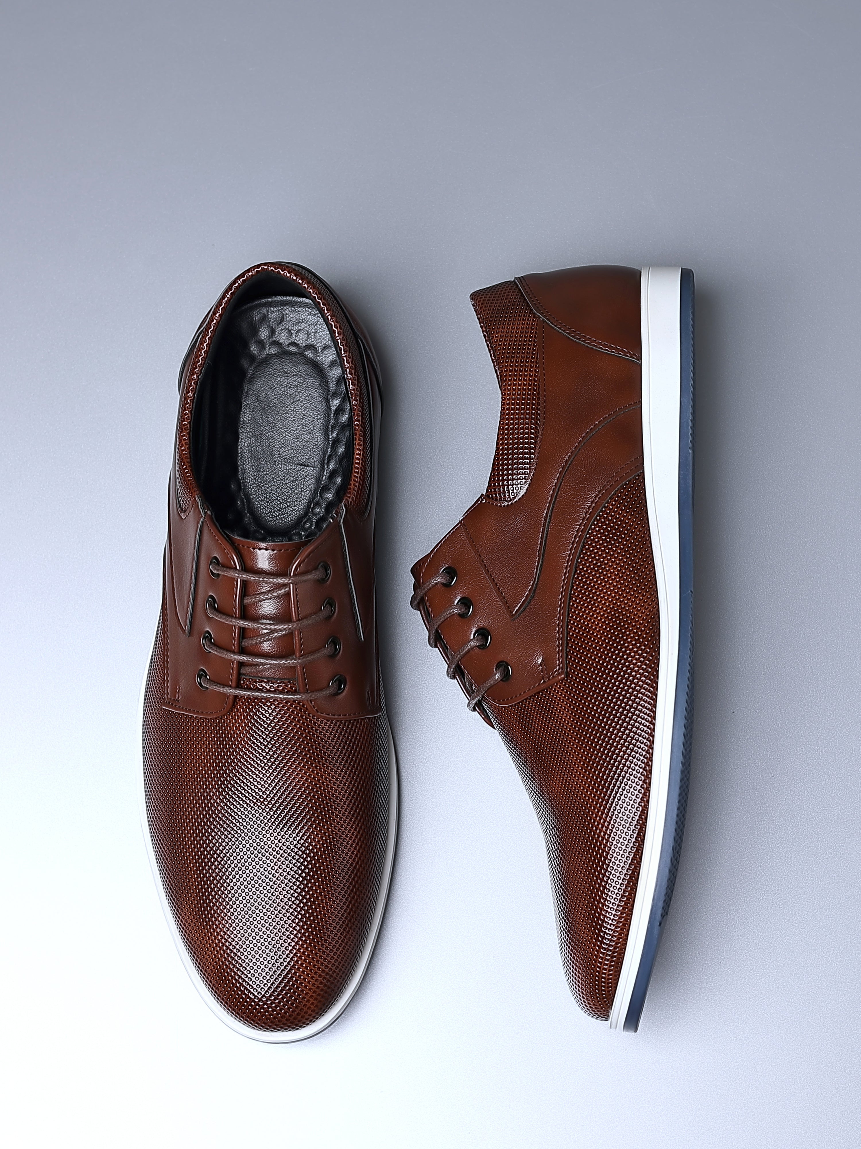 Men's Leather Low Top Oxfords