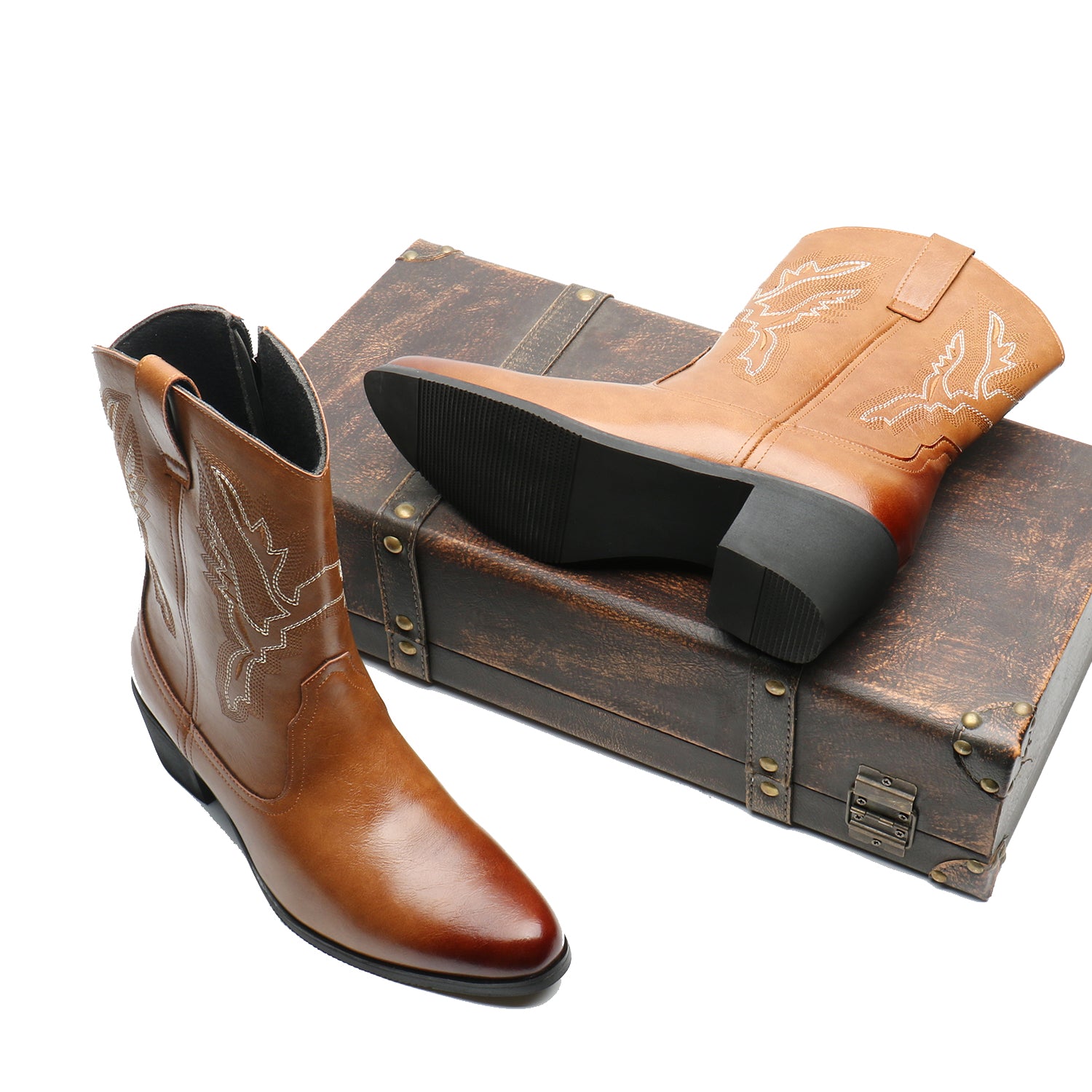 High Heel Cowboy Boots for Men