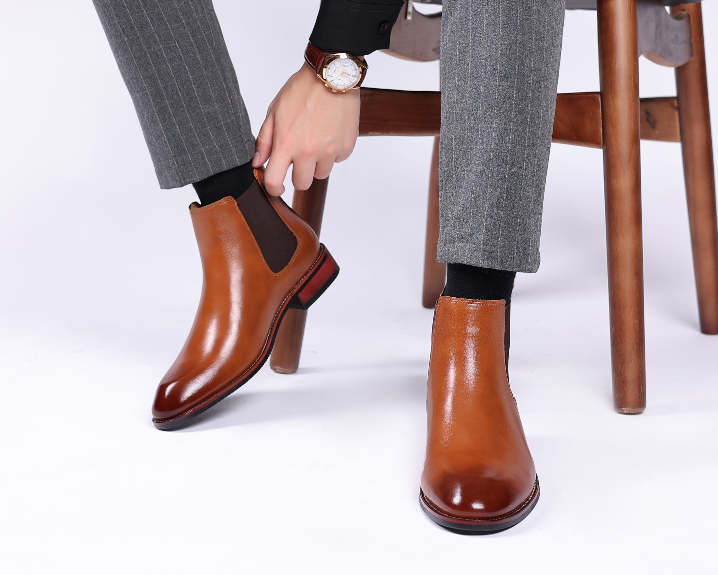 Men's Formal Dress Chelsea Boots