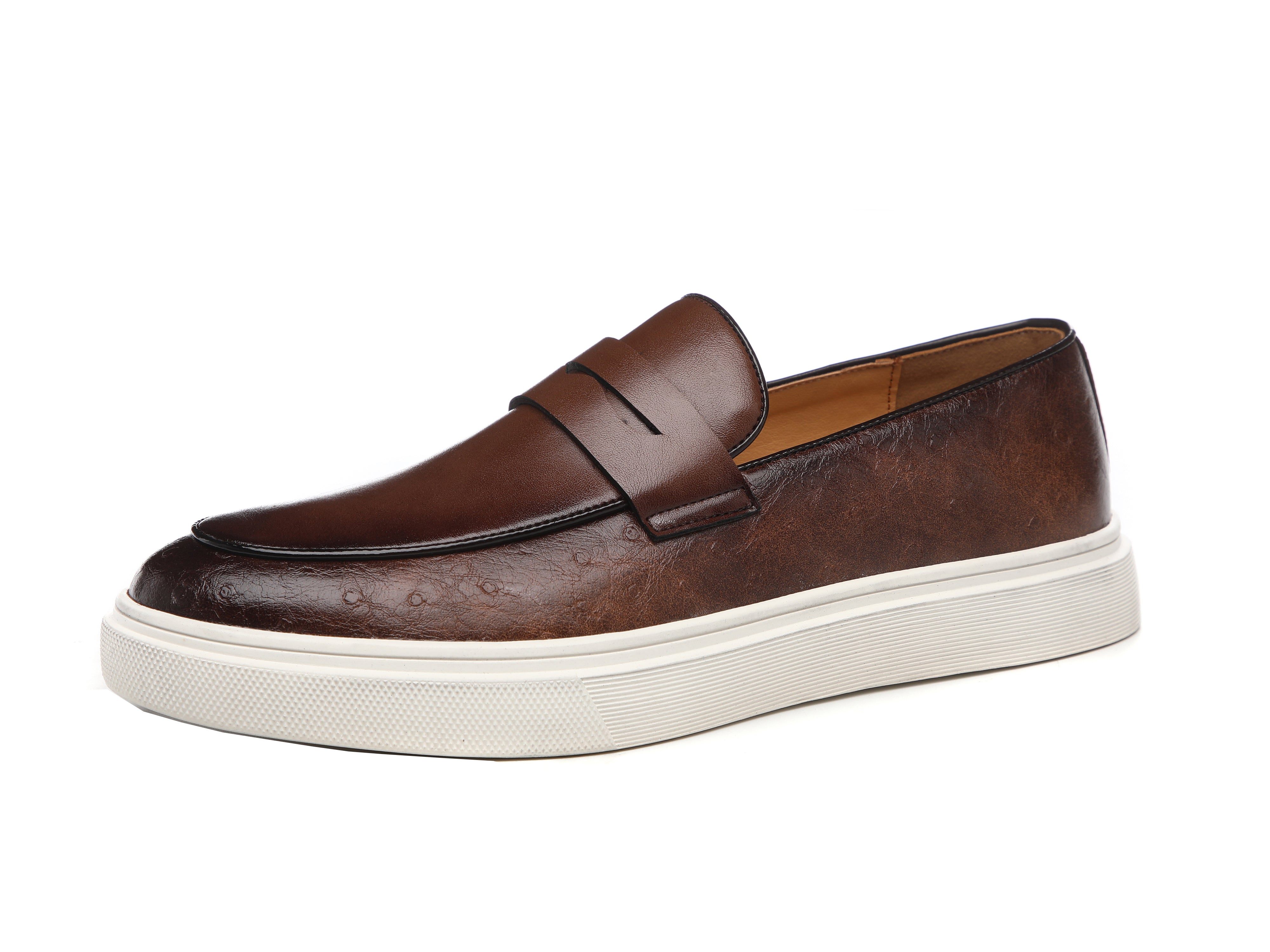 Men's Chunky Sole Penny Loafers