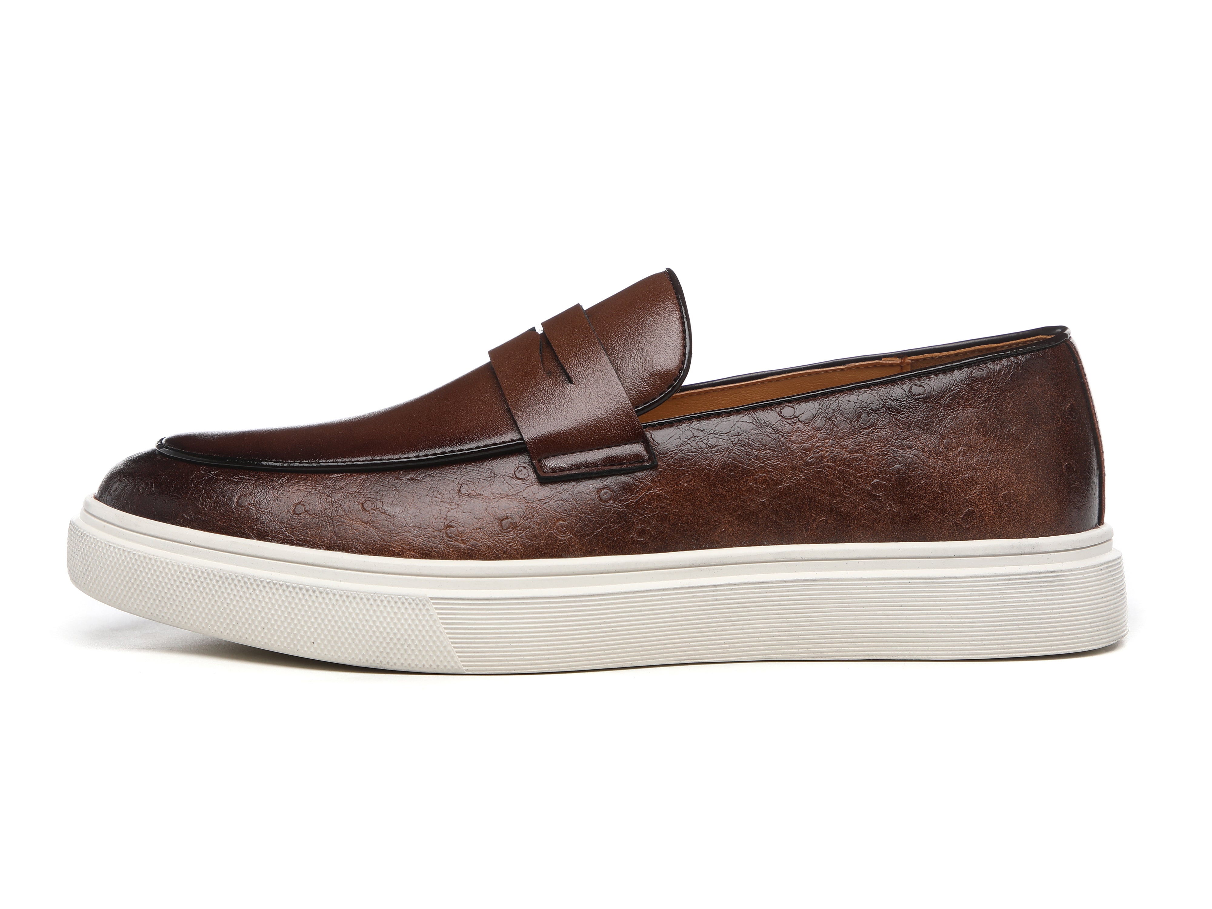 Men's Chunky Sole Penny Loafers
