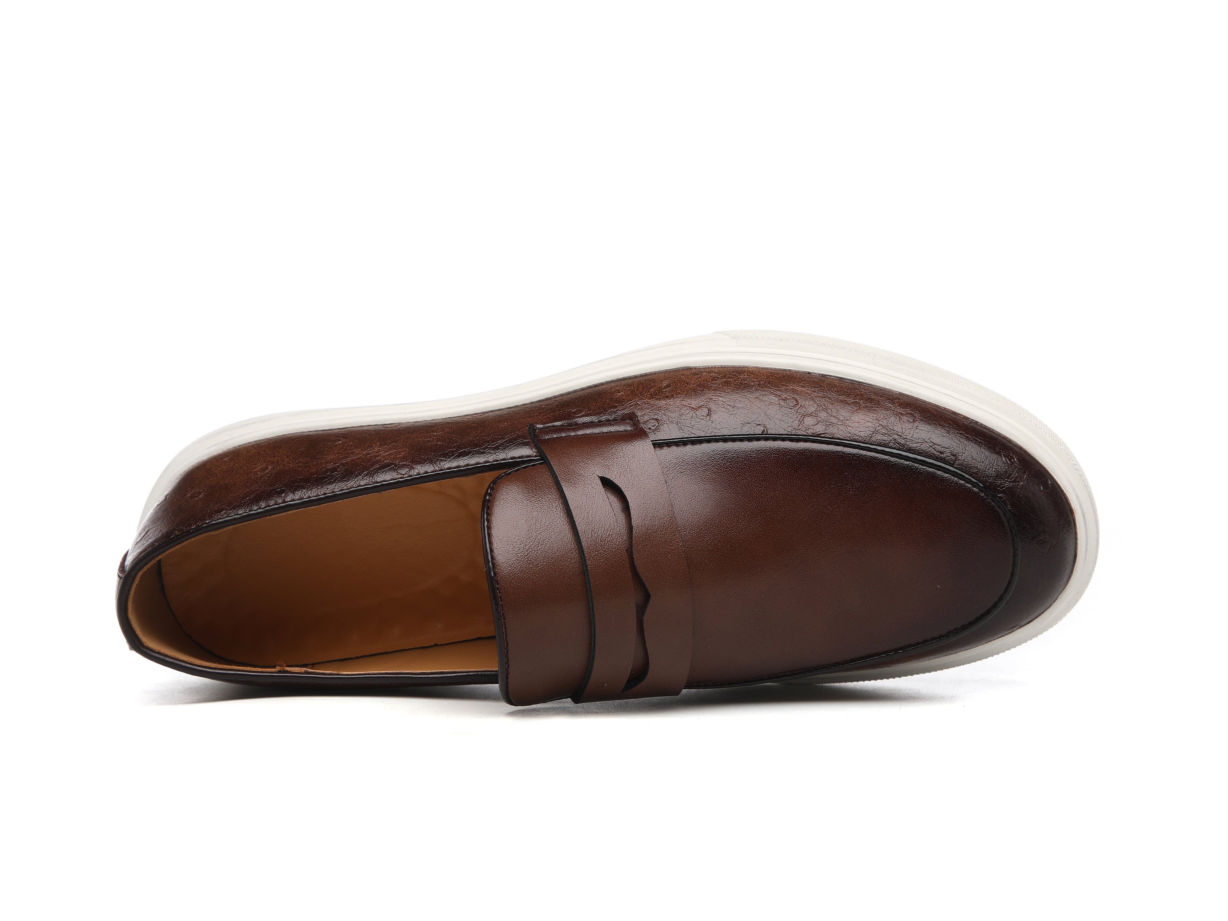 Men's Chunky Sole Penny Loafers
