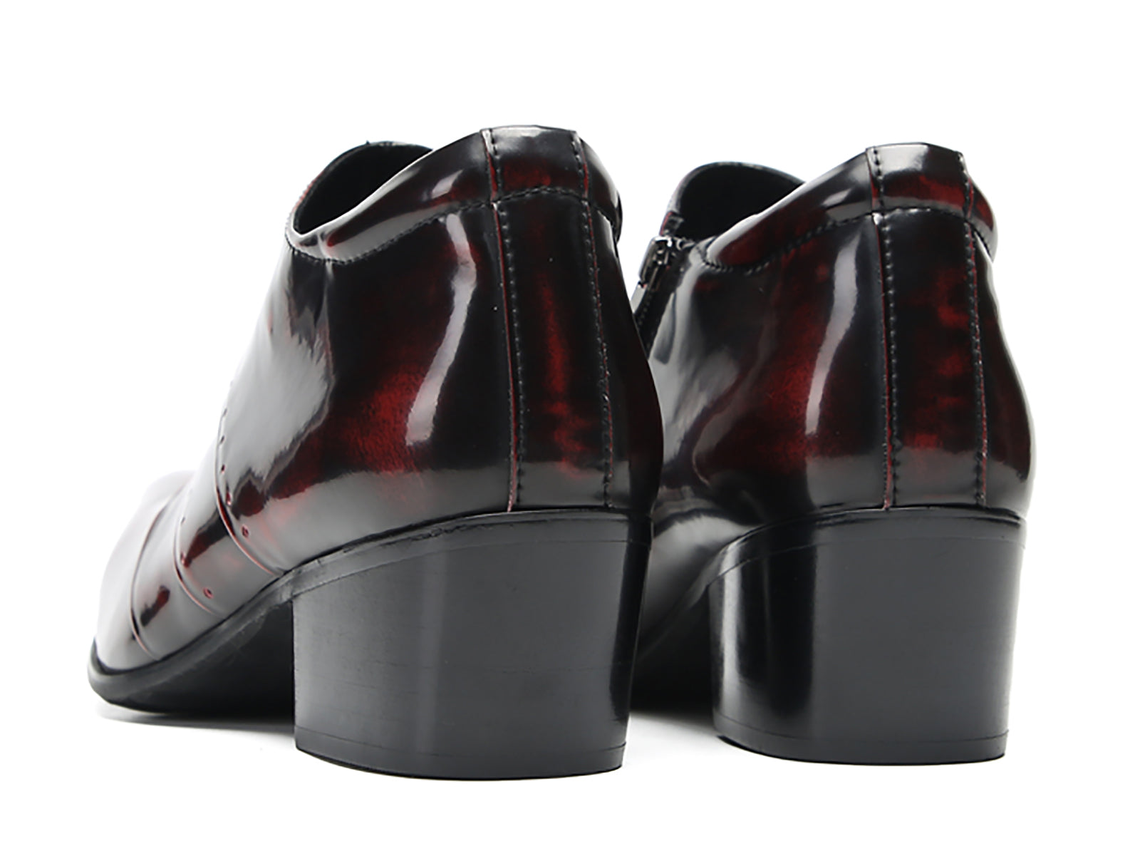 Men's Folded Texture Silp On Opera Pumps