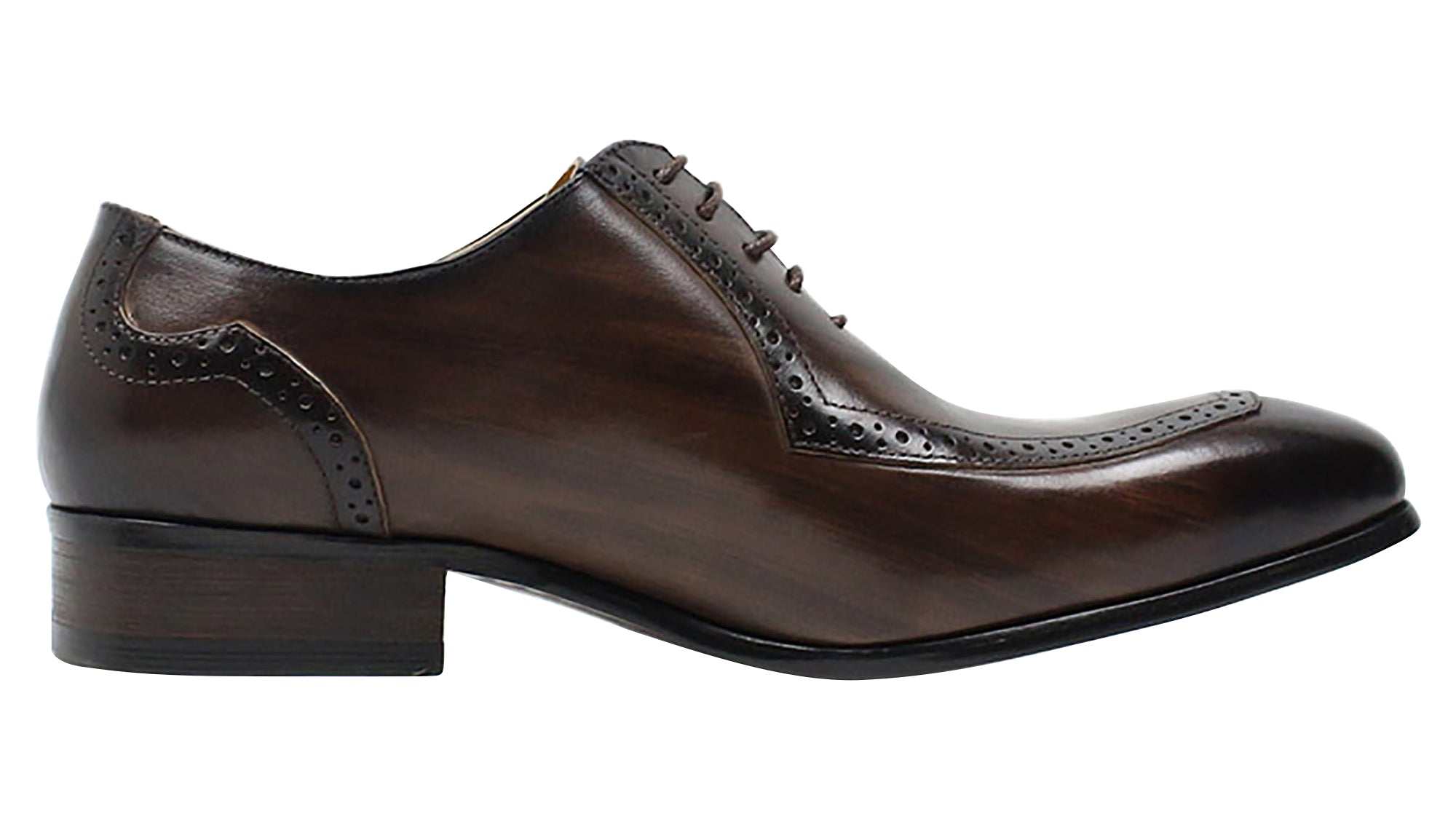 Men's Dress Formal Buckle Longwing Brogues Oxfords