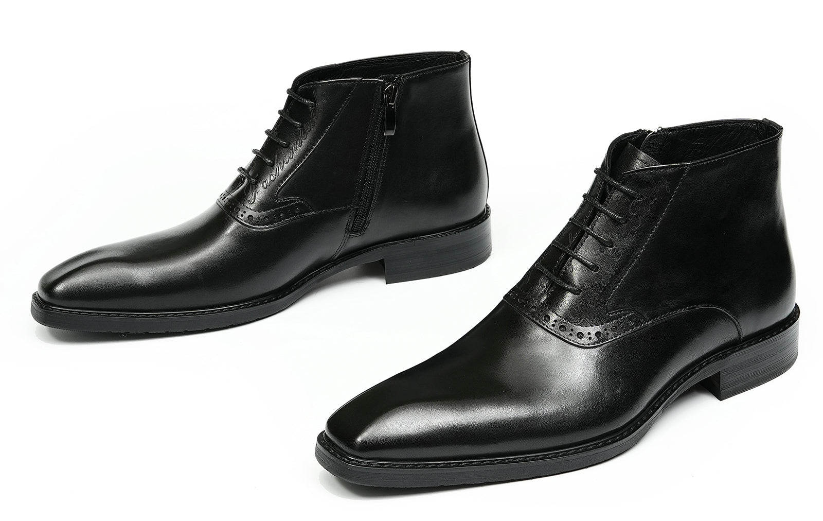 Men's Handmade Formal Brogues Oxfords Boots