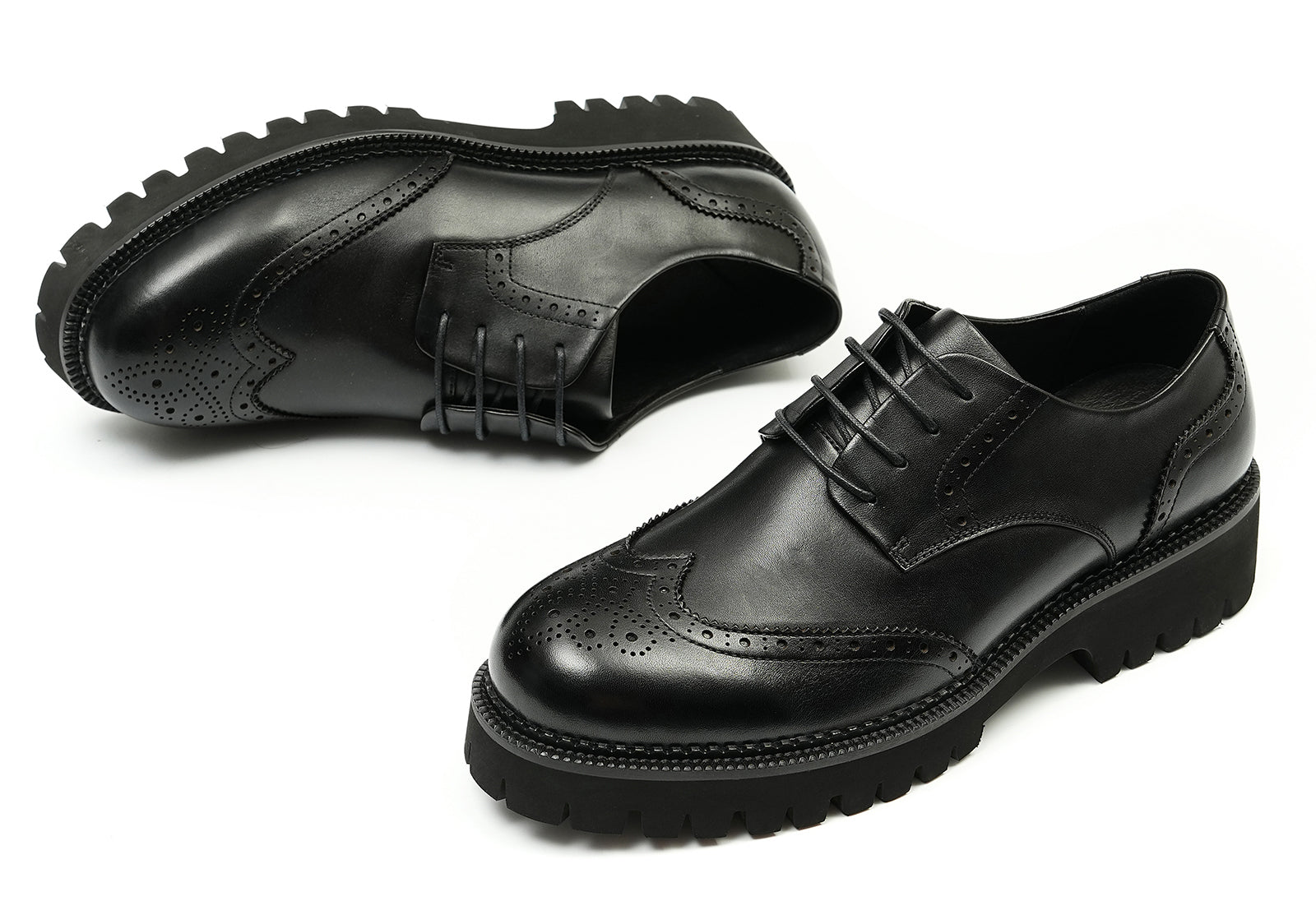 Men's Fashion Dress Wingtips Brogues Derby