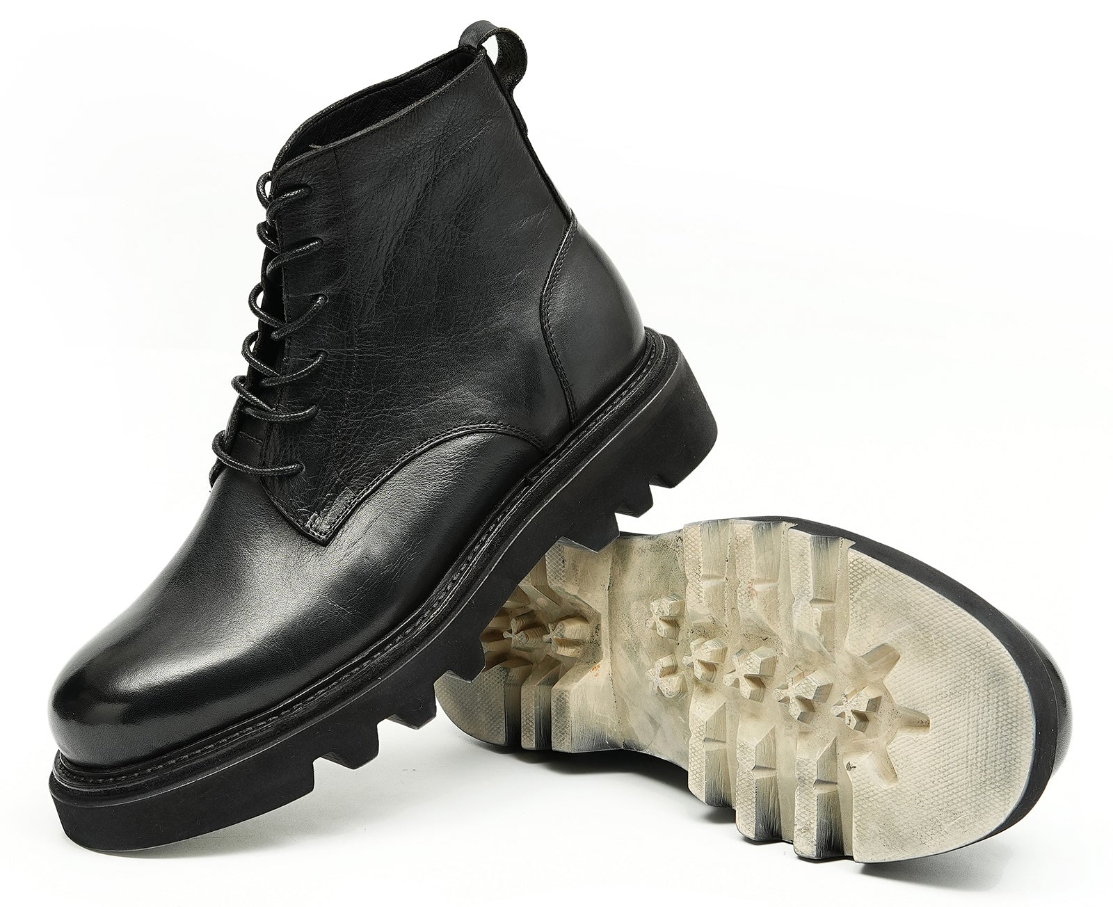 Men's Dress Washed Vintage Short Boots