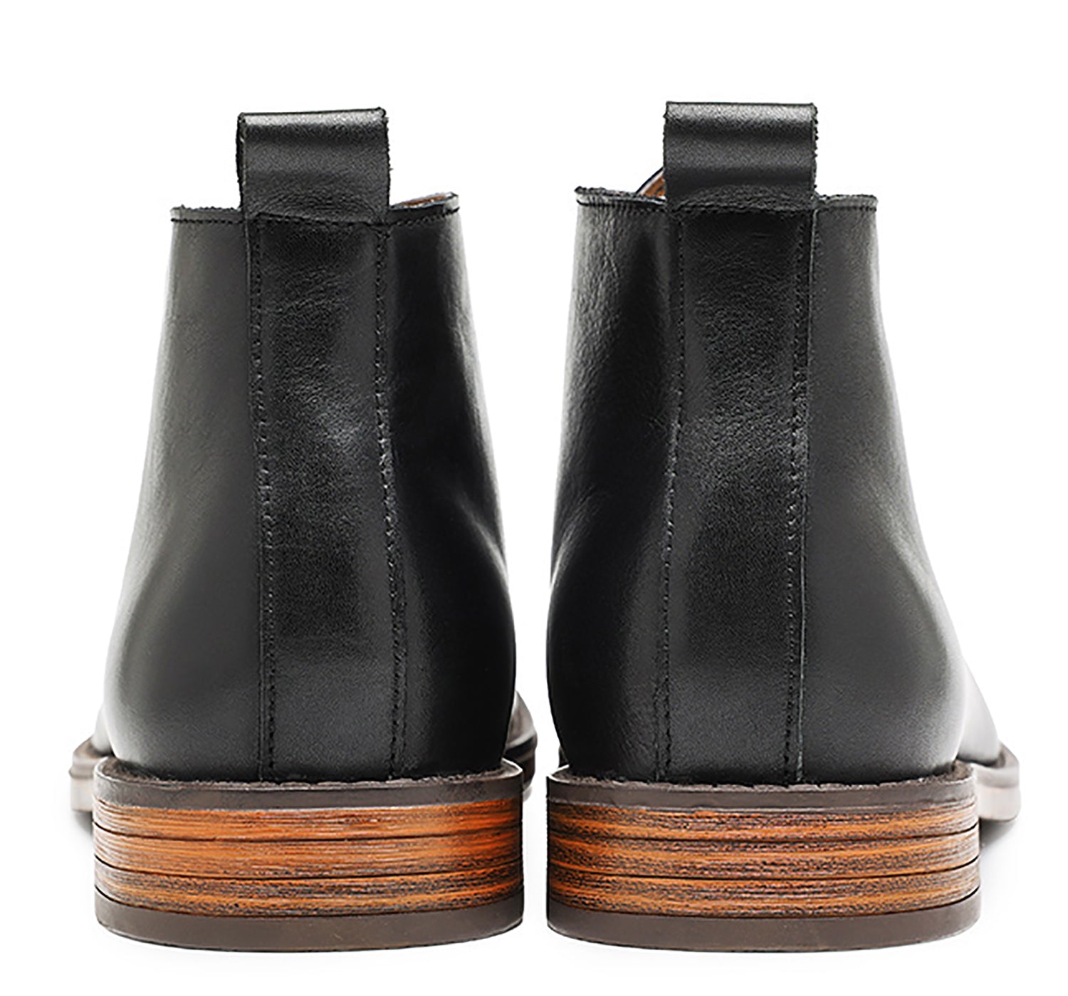 Men's Genuine Handmade Plain Toe Chukka Derby Boots