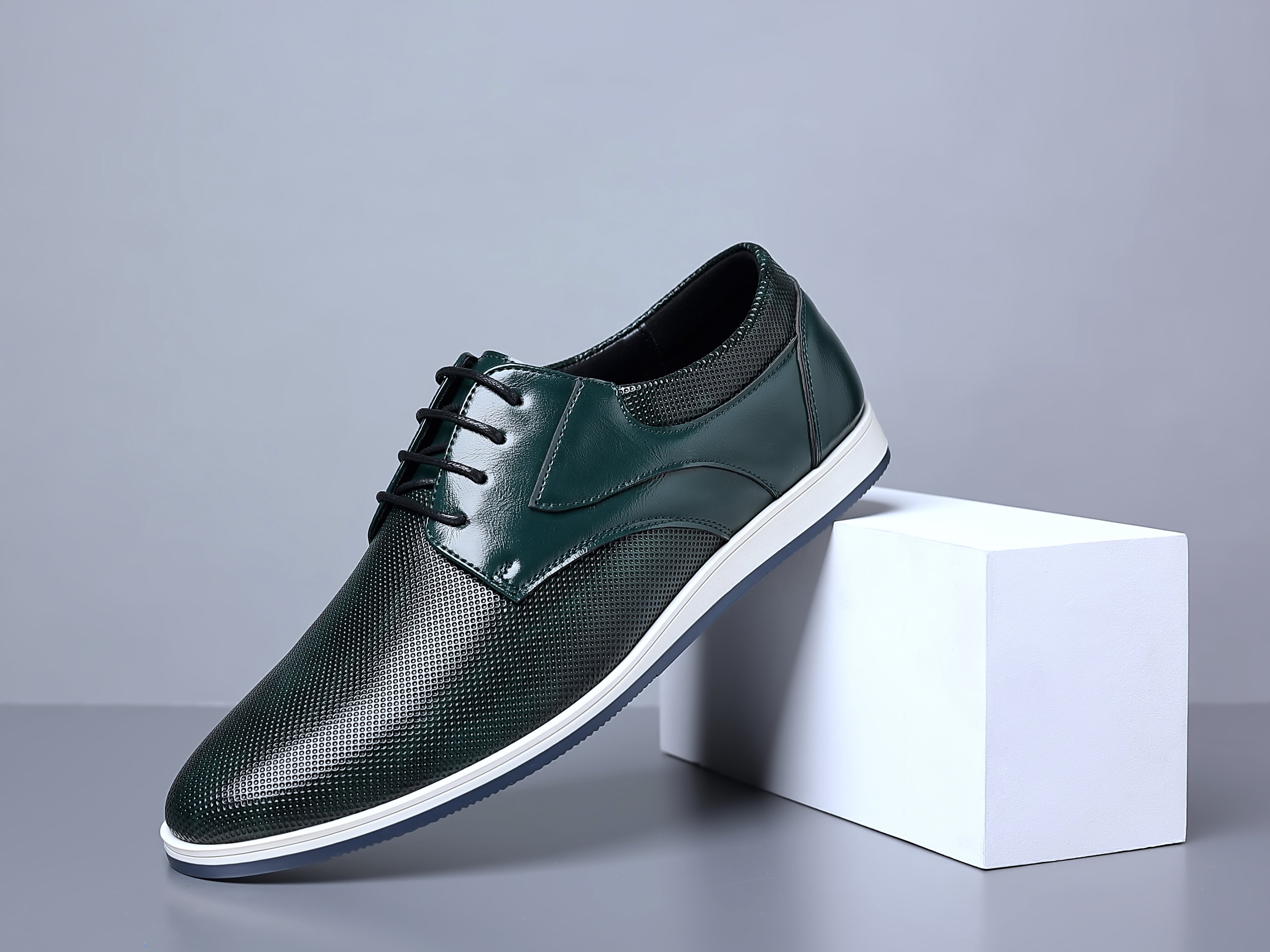 Men's Leather Low Top Oxfords