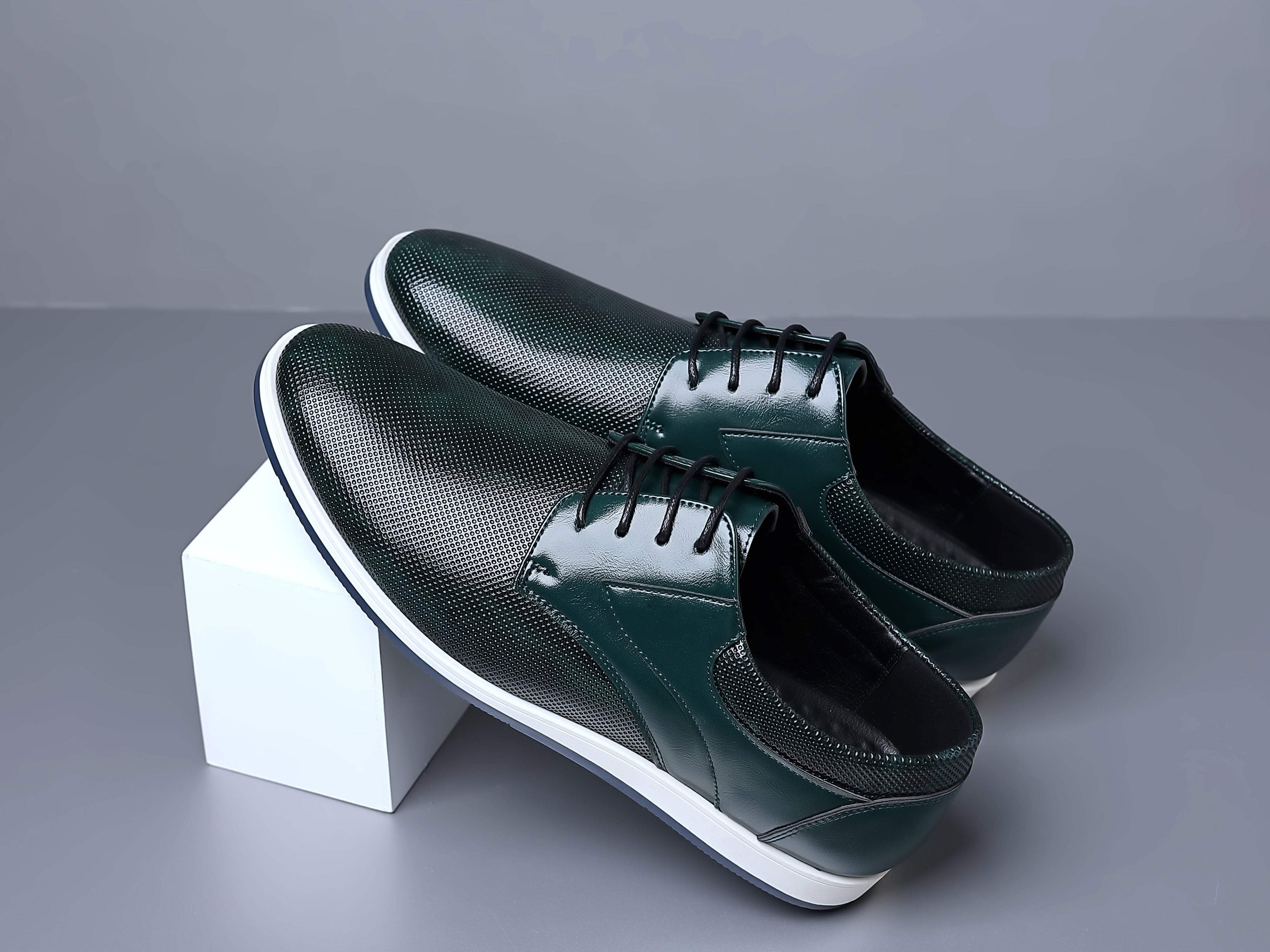 Men's Leather Low Top Oxfords