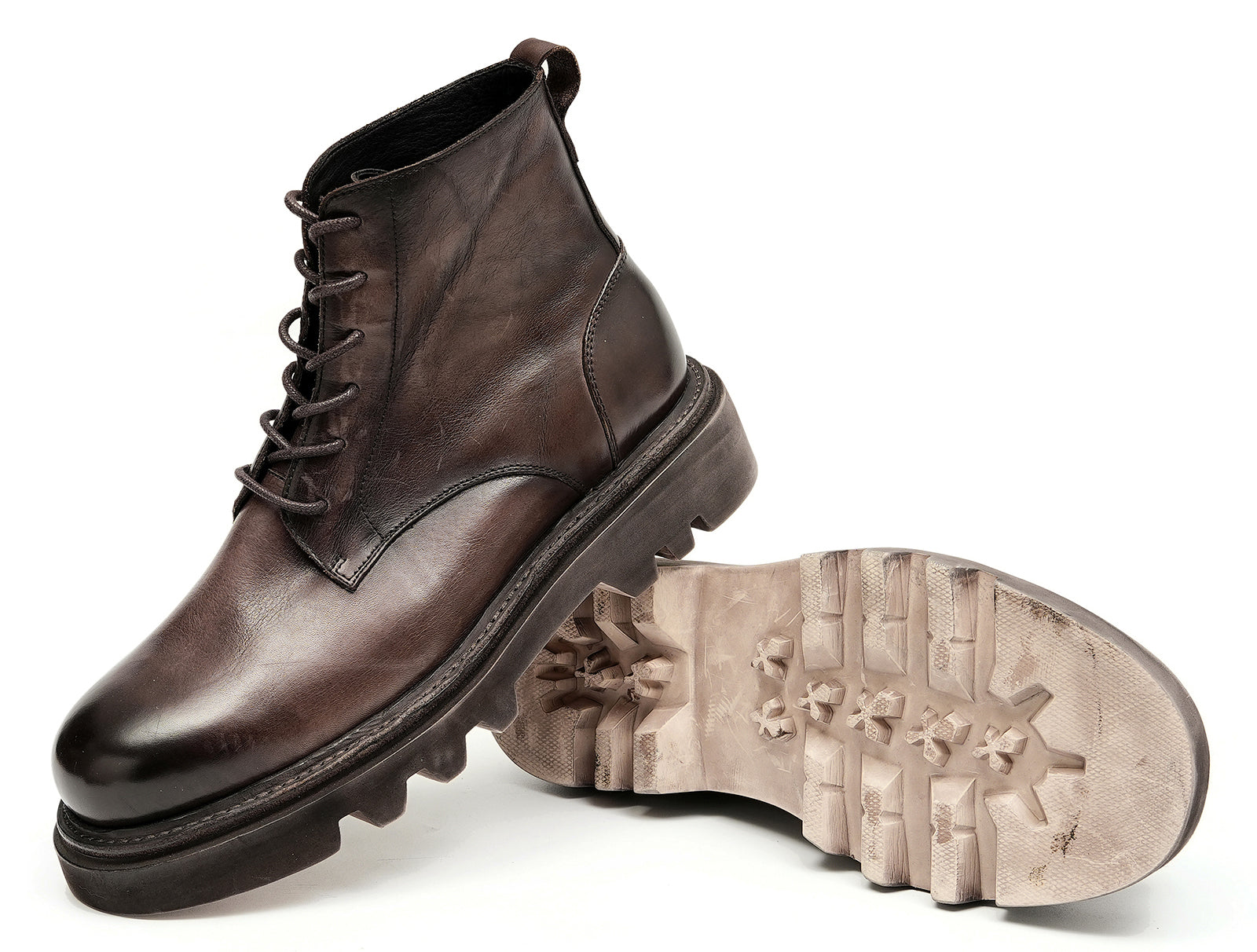 Men's Dress Washed Vintage Short Boots